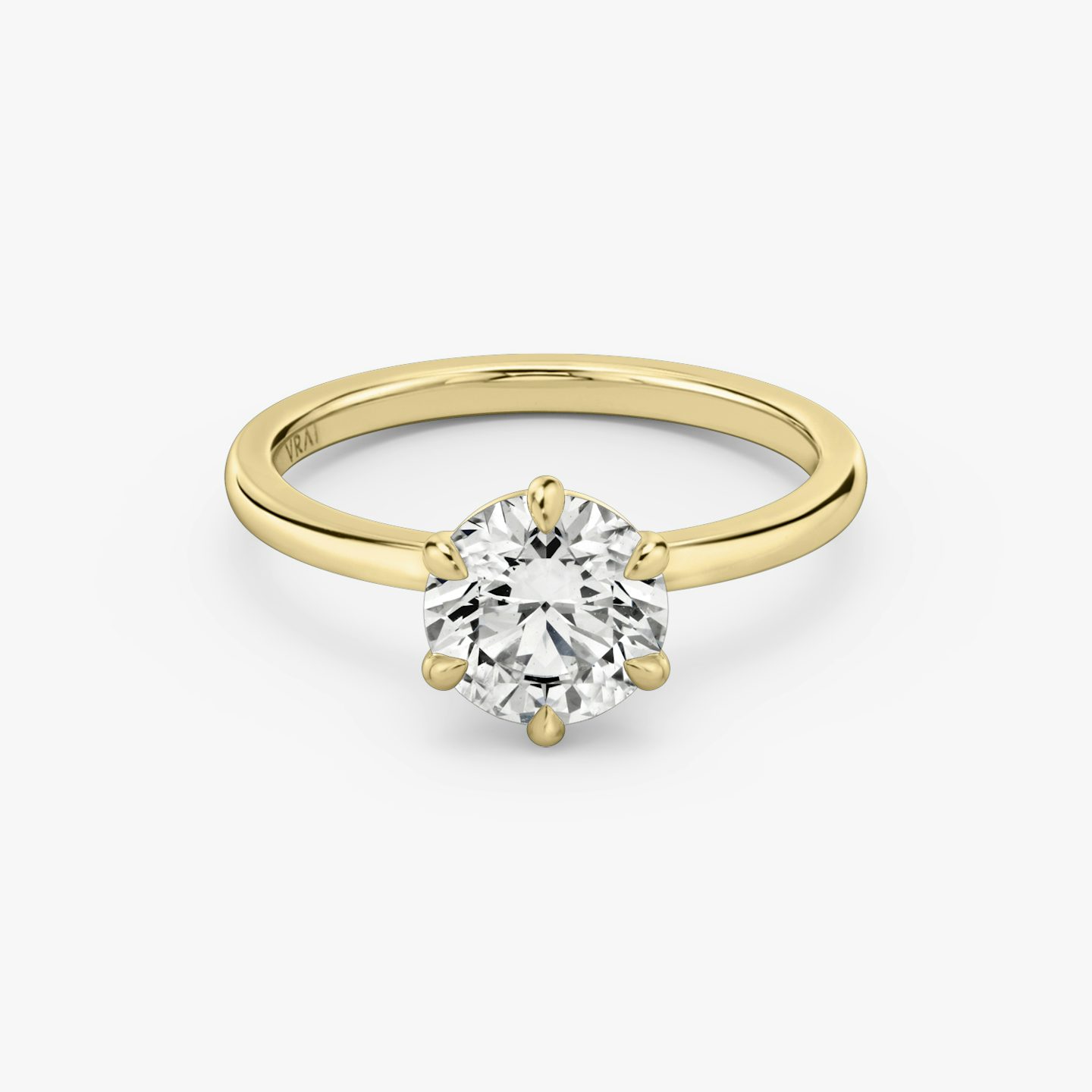Signature Round Brilliant Ring
