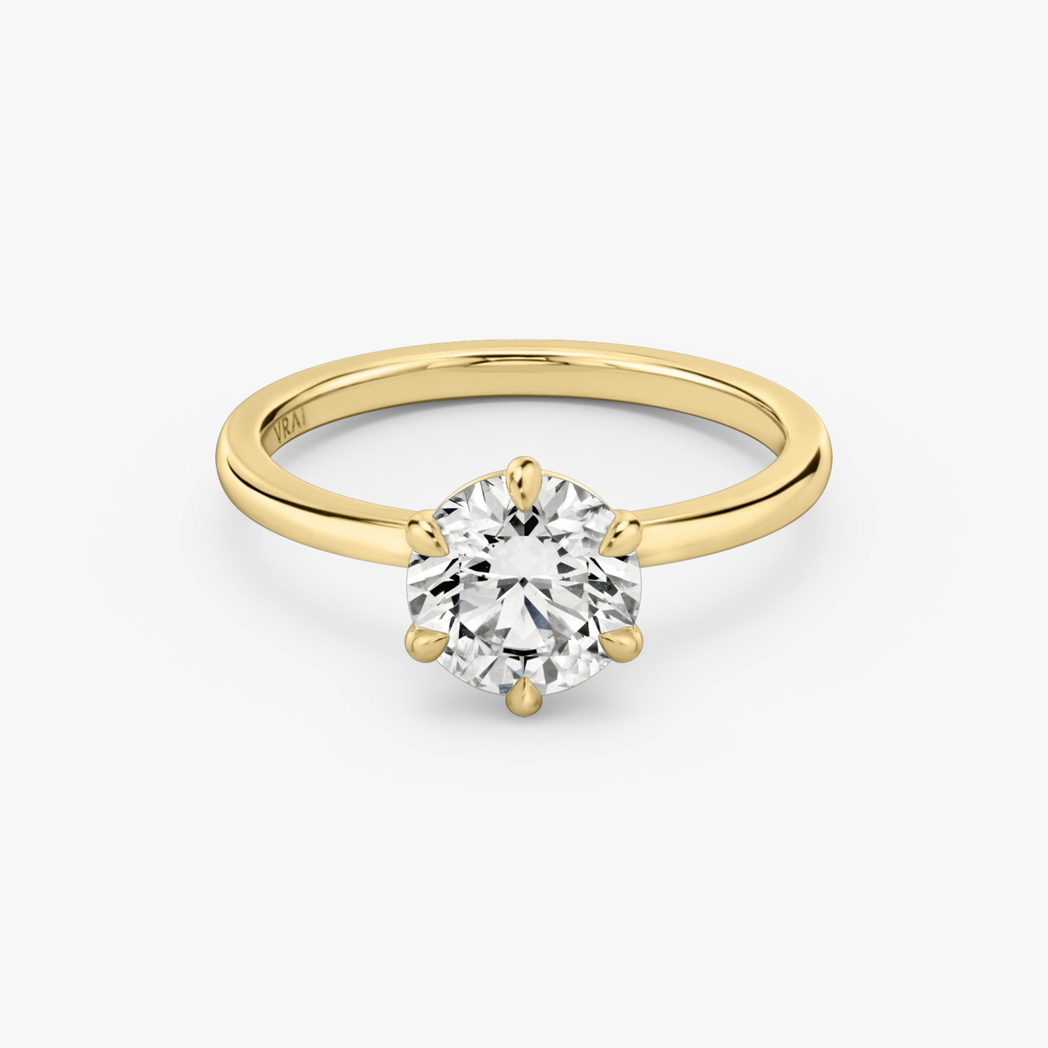 Signature Round Brilliant Ring