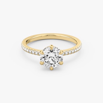 Signature Solitaire Round engagement ring