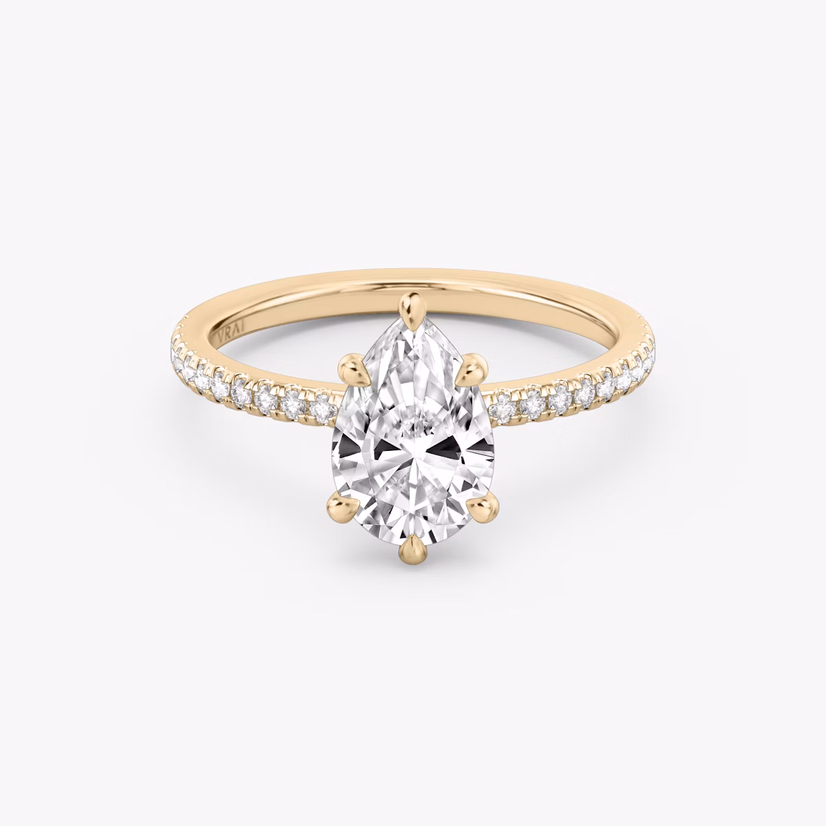 Pear cut Engagement Ring