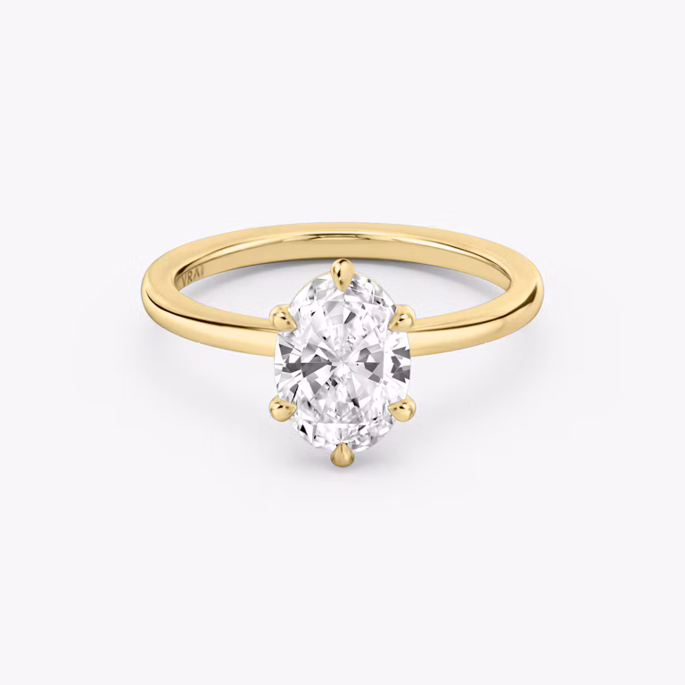 The Signature Oval Engagement Ring