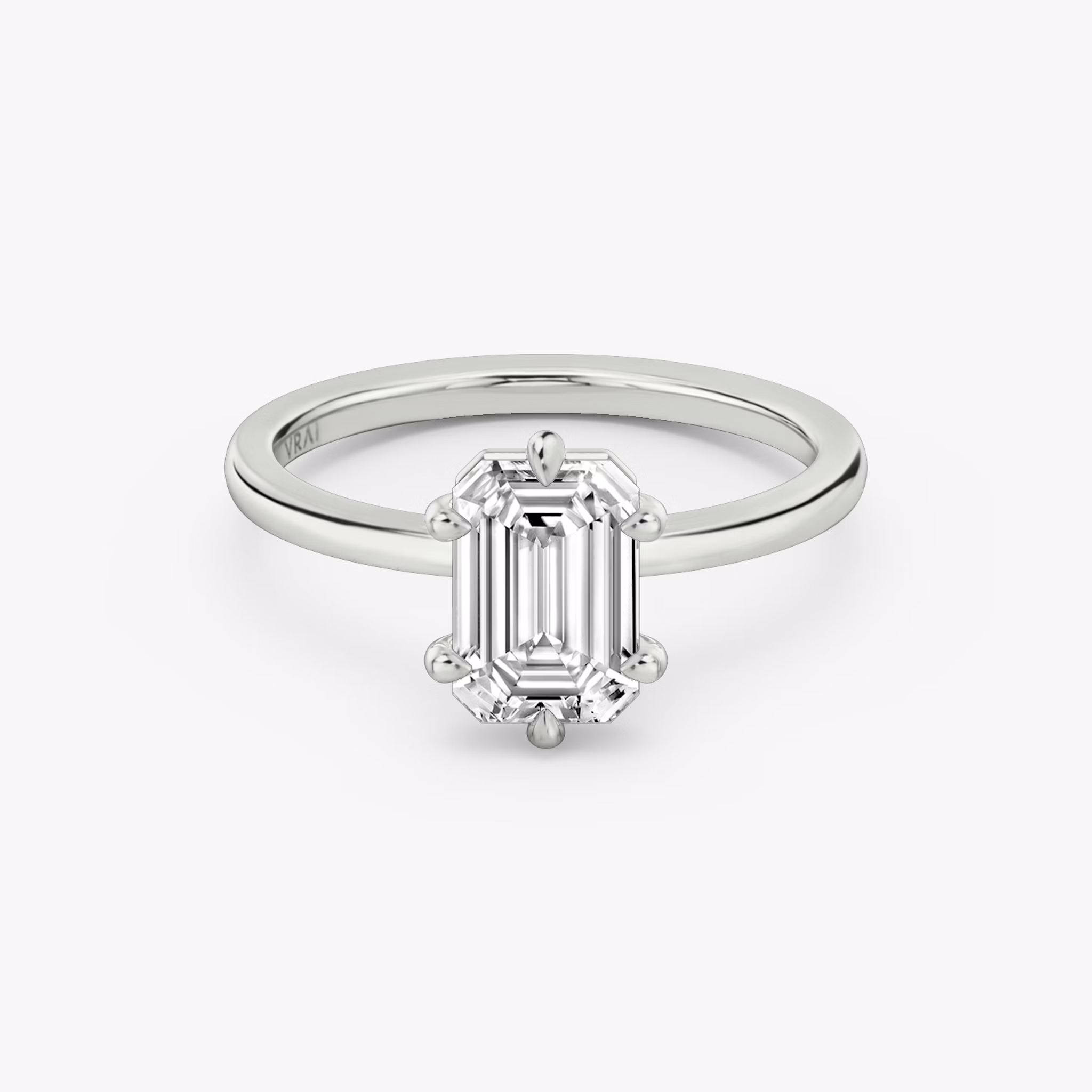 Emerald Cut Diamond Ring