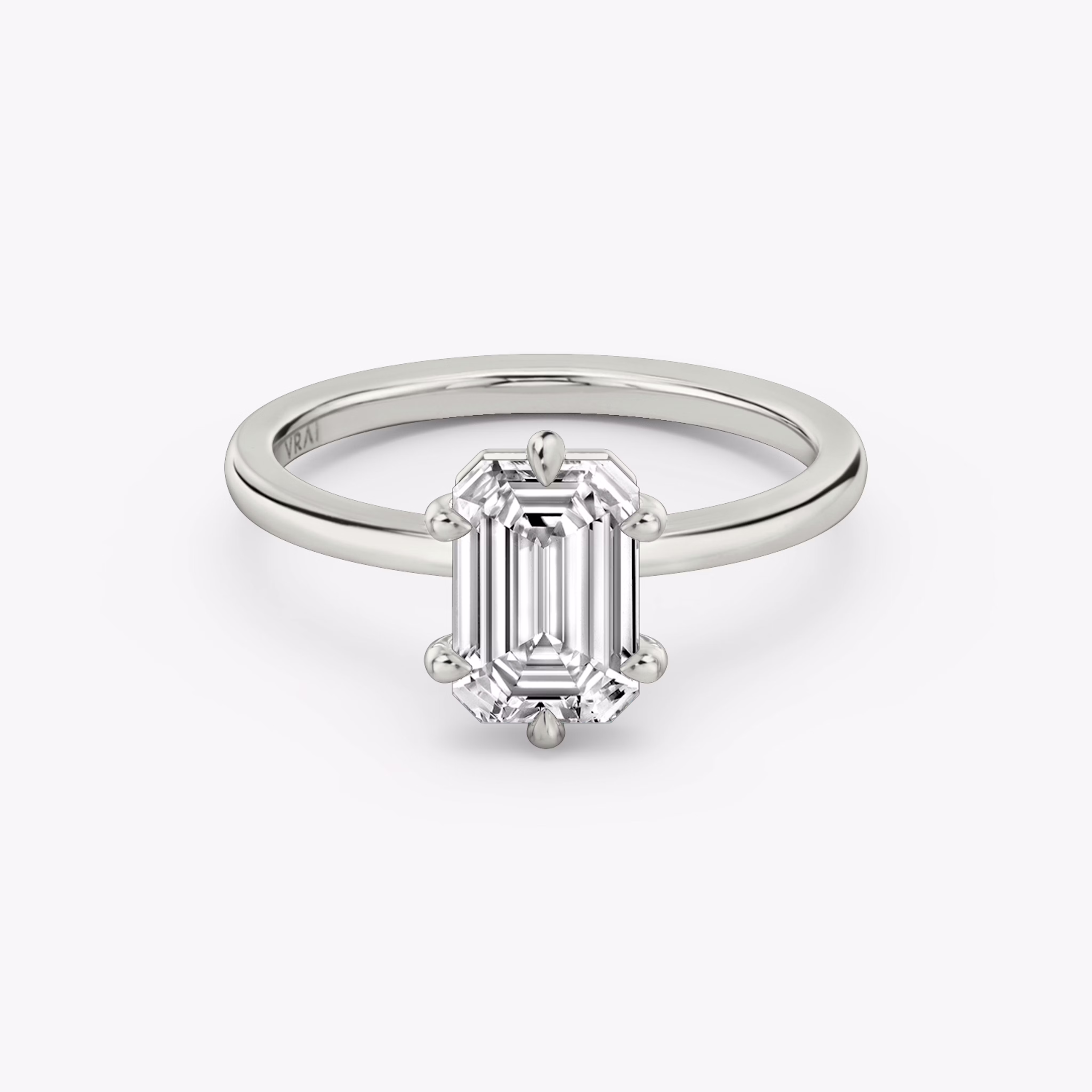 Emerald Cut Diamond Ring