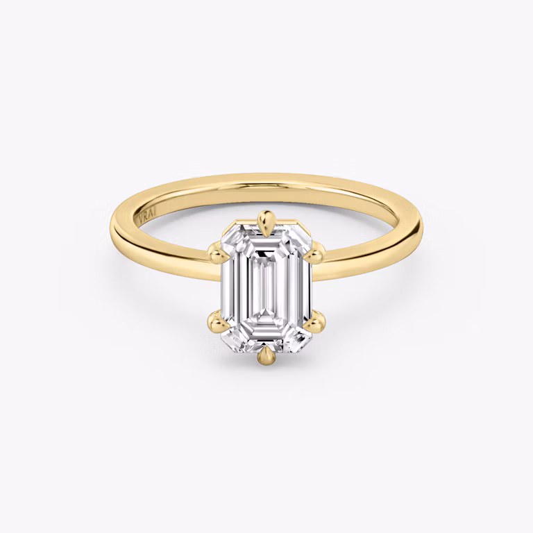 Signature Emerald Engagement Ring
