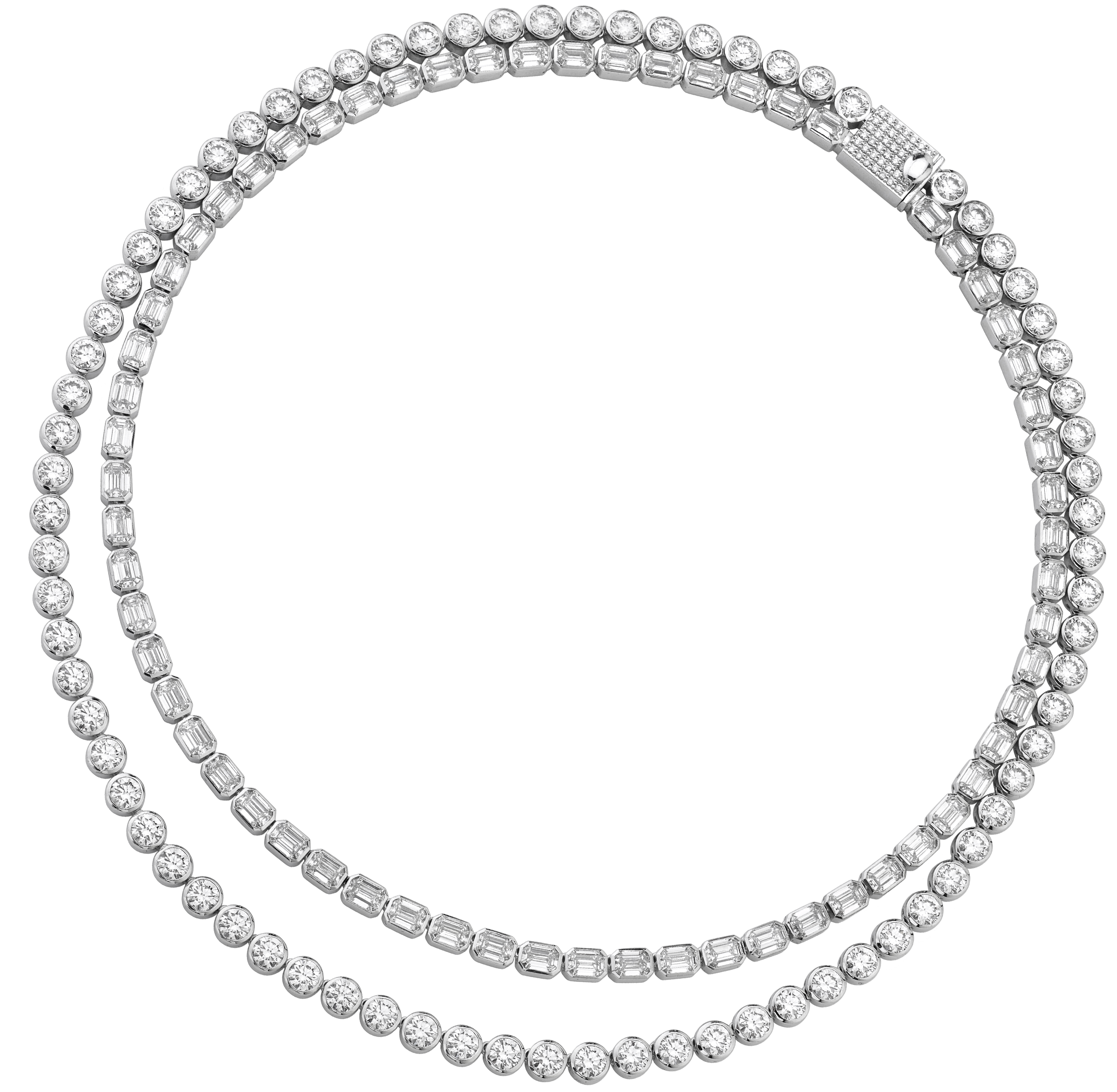 Die Double Strand Halskette
