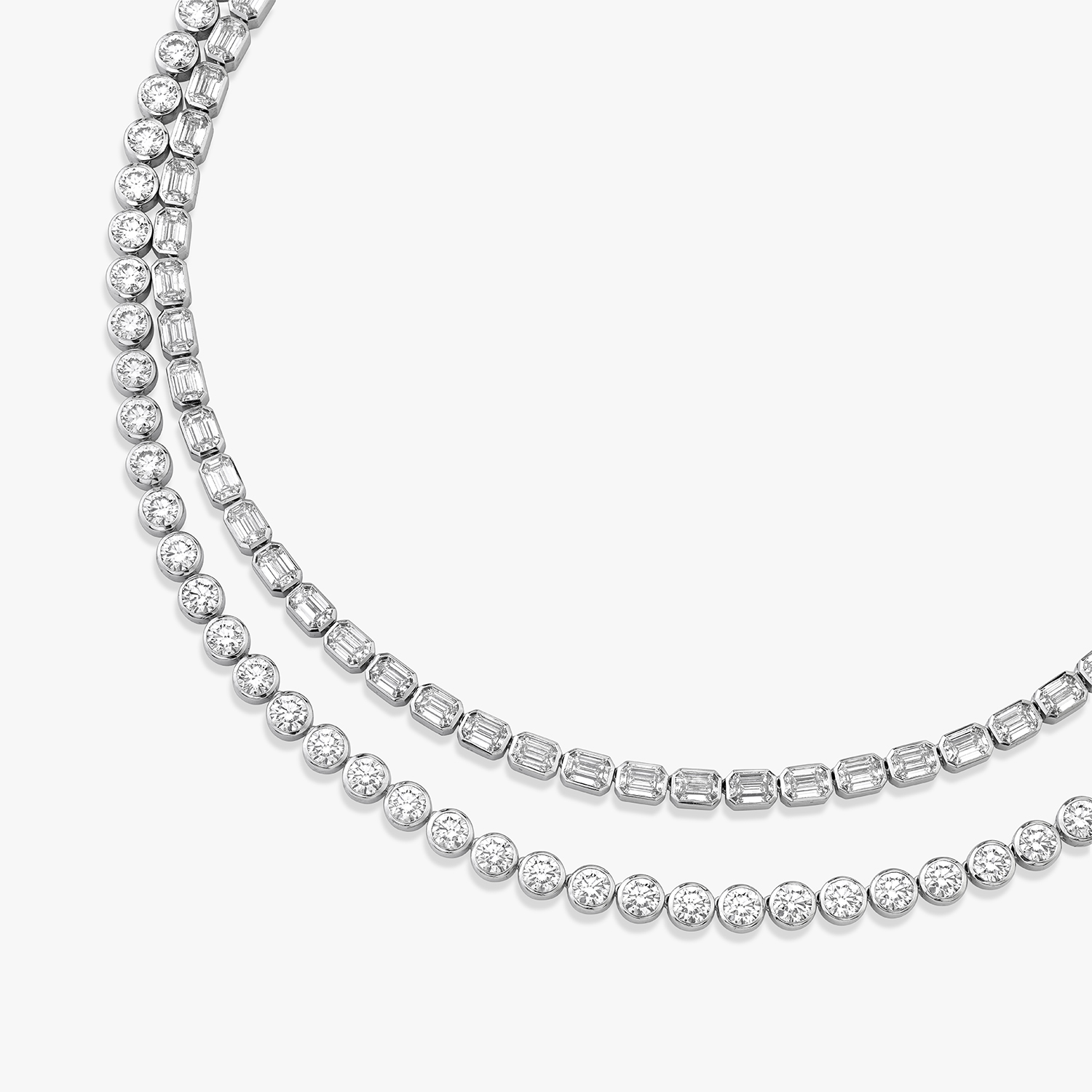 Celestial Double Strand Necklace