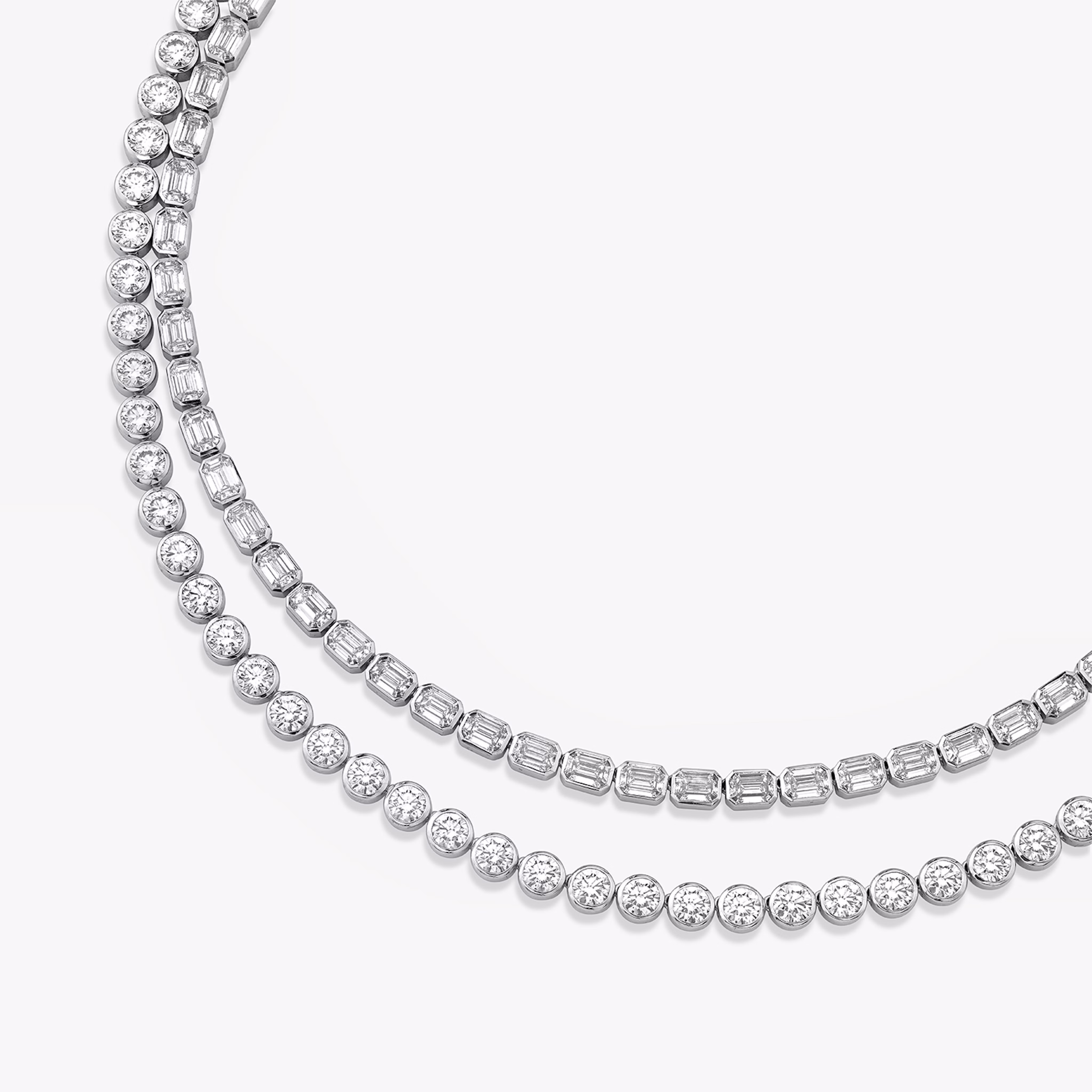 Celestial Double Strand Necklace
