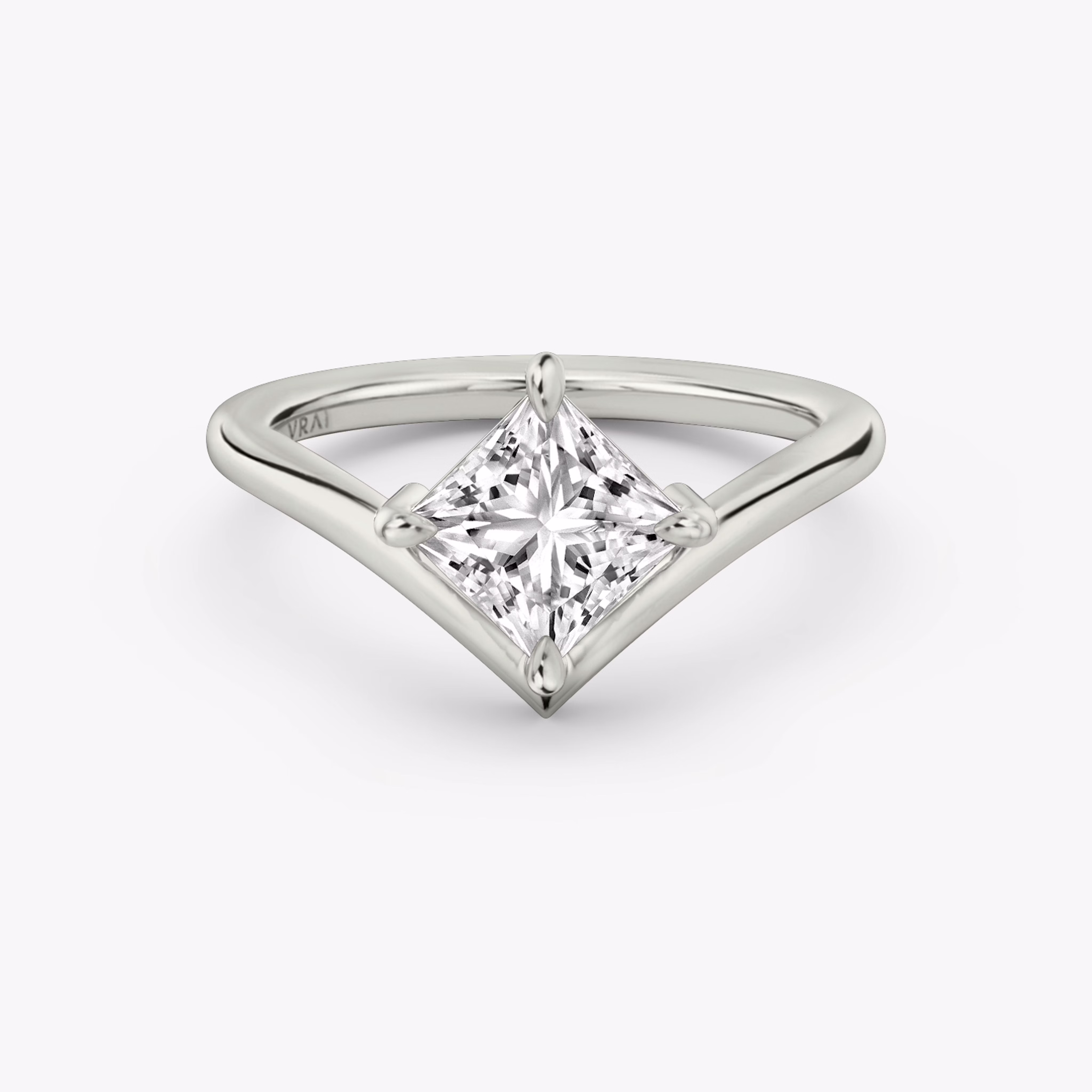 Signature V Princess Diamond Ring