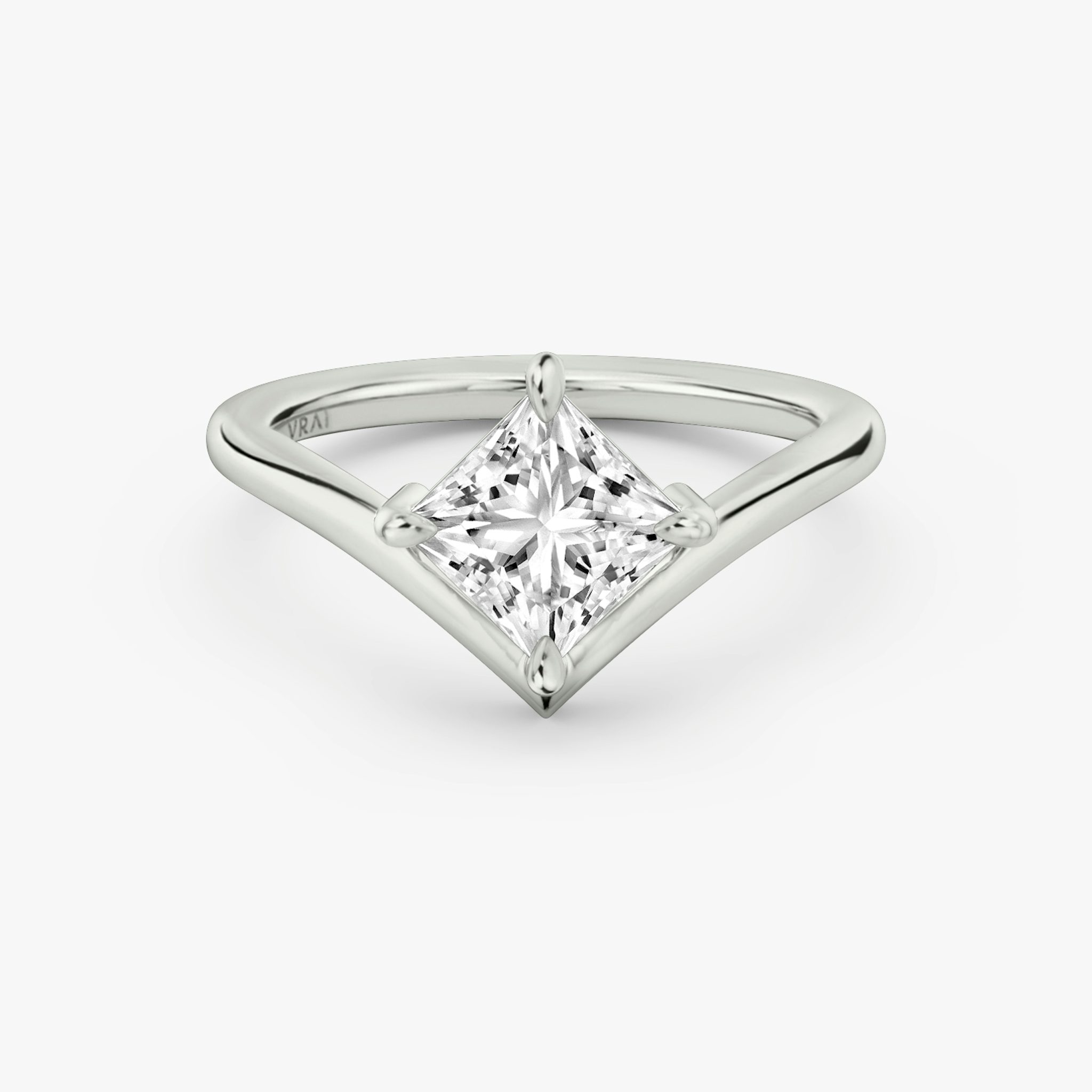 Signature V Princess Diamond Ring