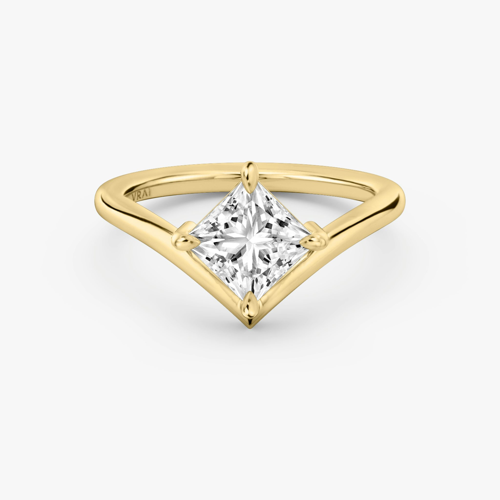 Signature V Princess Diamond Ring