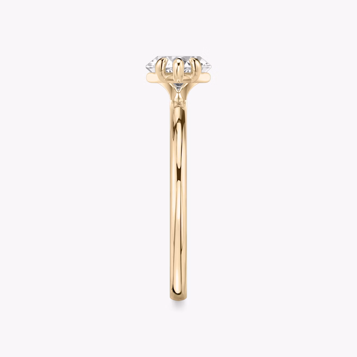 The Signature | Marquise | 14k | Rose Gold | bandAccent: Plain | bandWidth: standard | diamondOrientation: horizontal | hiddenHalo: no | caratWeight: other