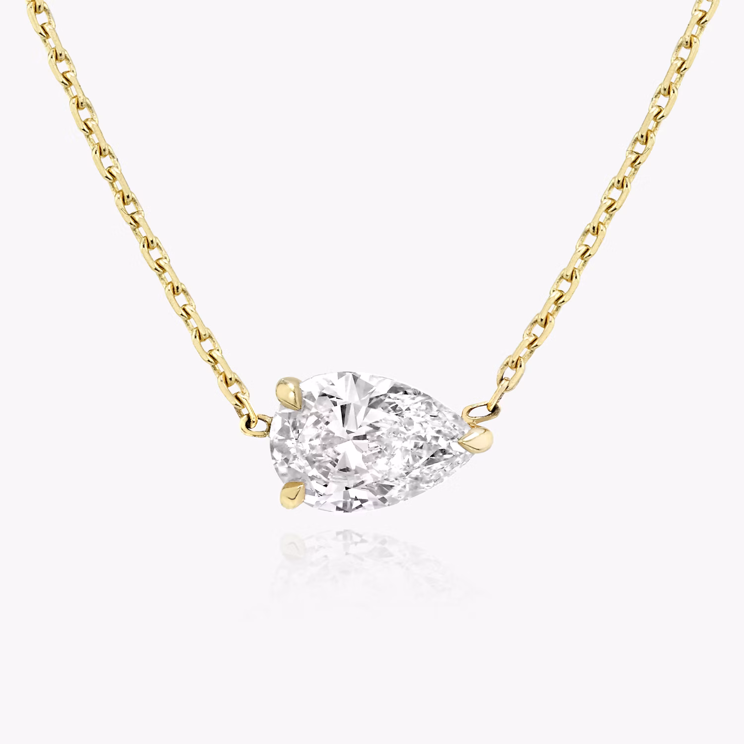 Collar Solitaire Necklace