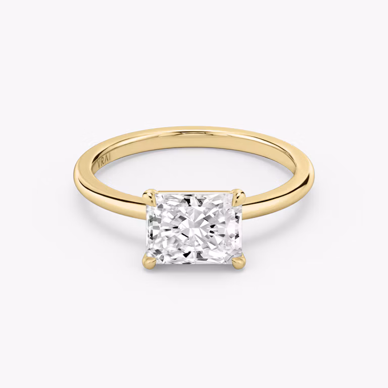 Modern Radiant Engagement Ring
