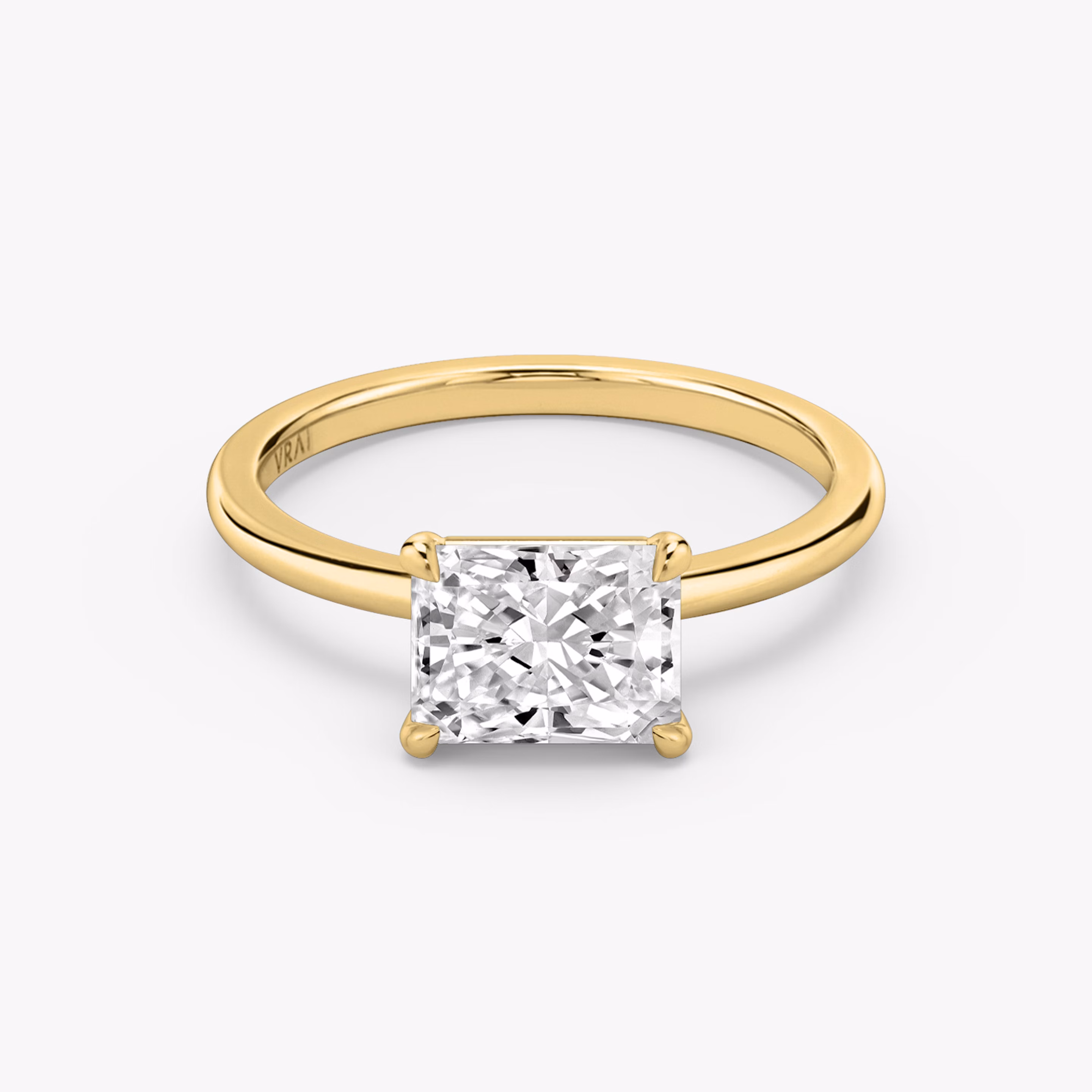 Modern Radiant Engagement Ring