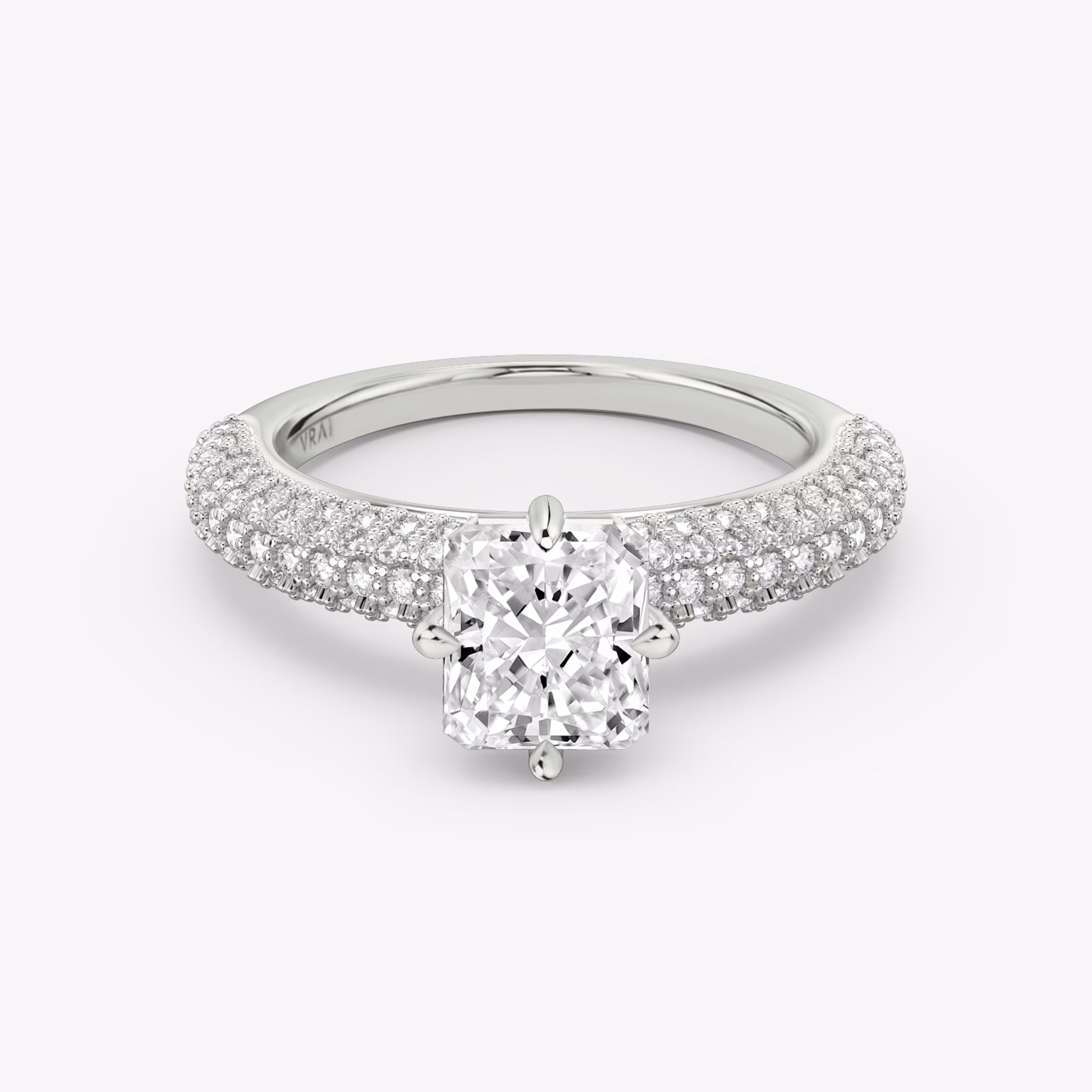 Curator Radiant Diamond Ring