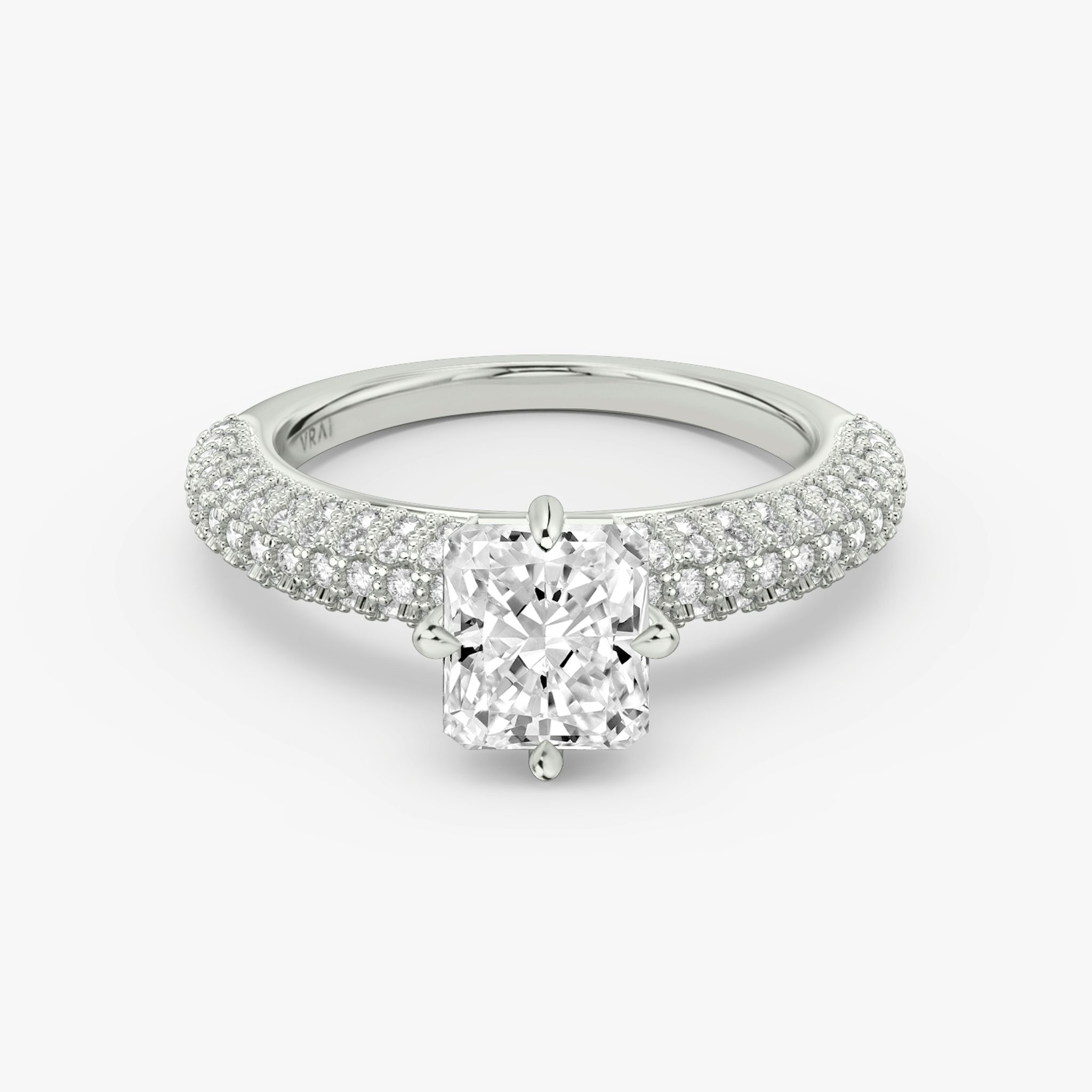 Curator Radiant Diamond Ring