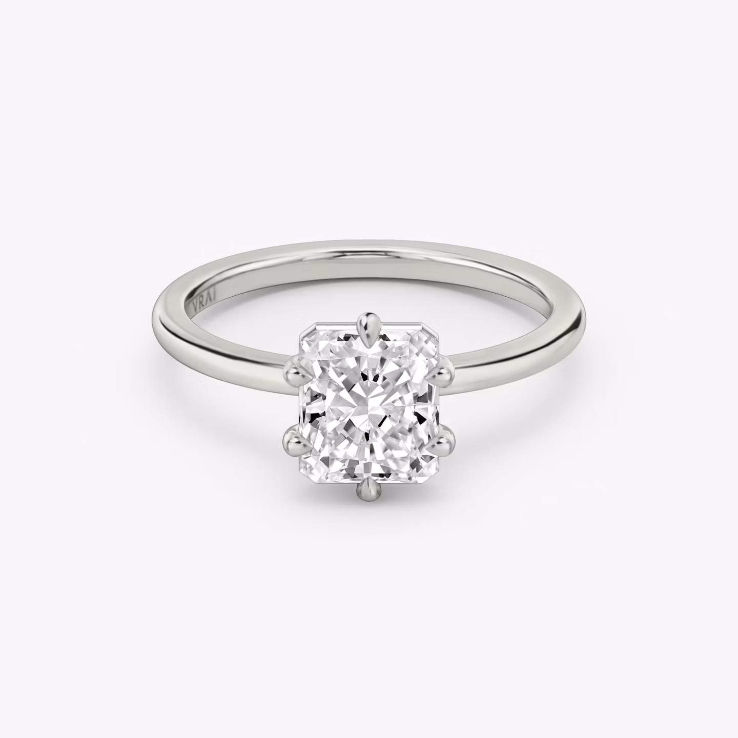 The Signature 6 Prong Radiant | White Gold