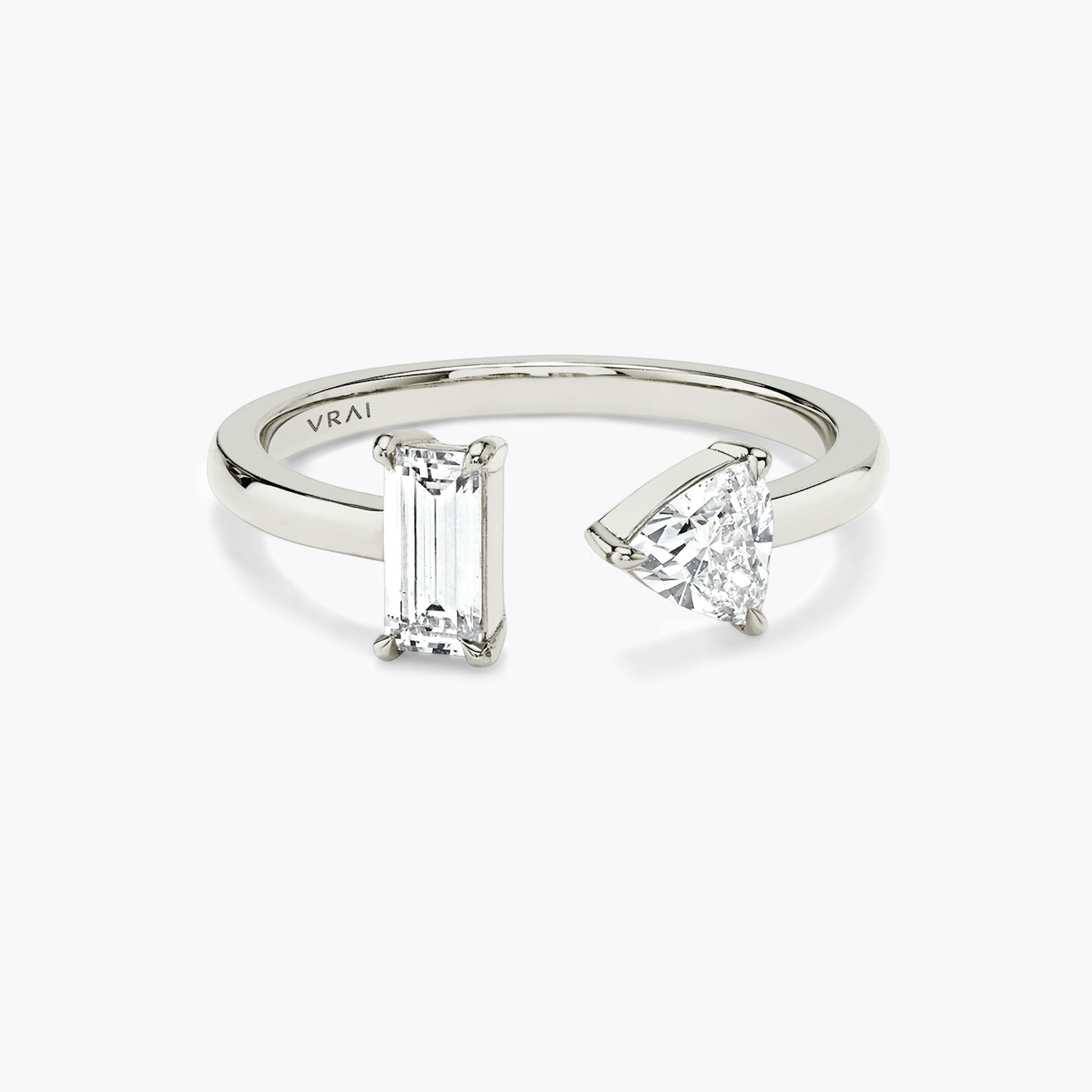 Mixed Cuff Diamond Ring