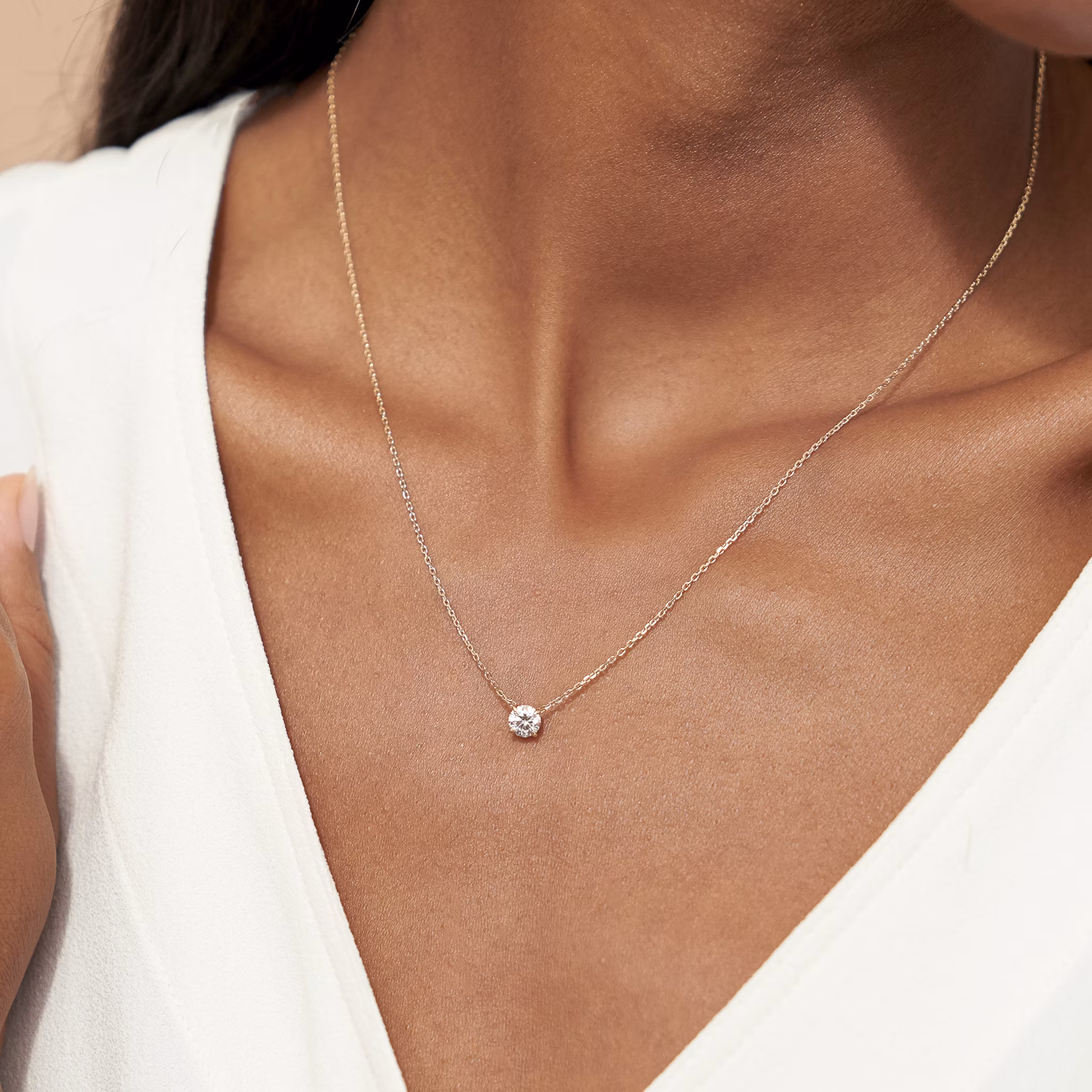 Shown with 1/2ct