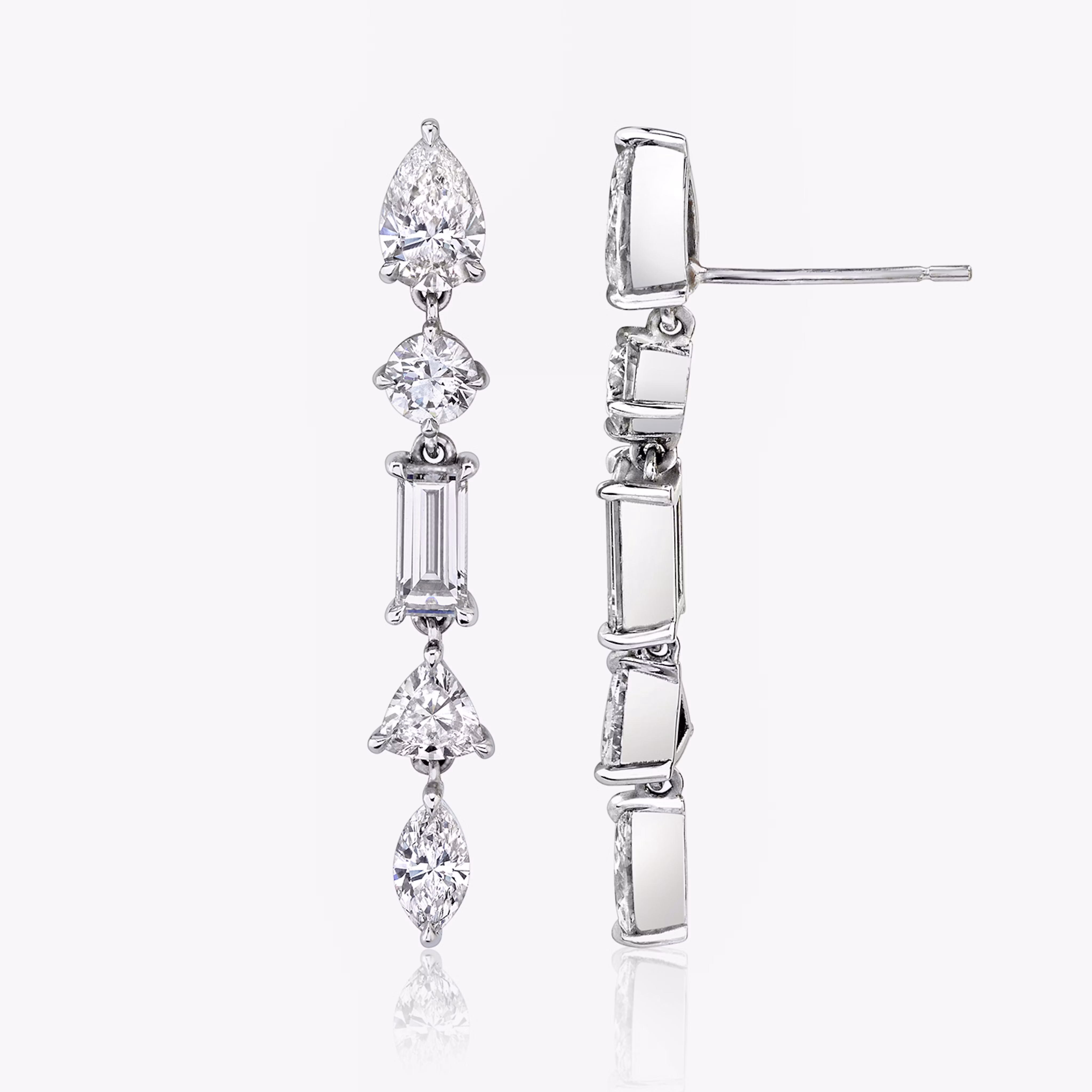 Mixed Drop Earrings