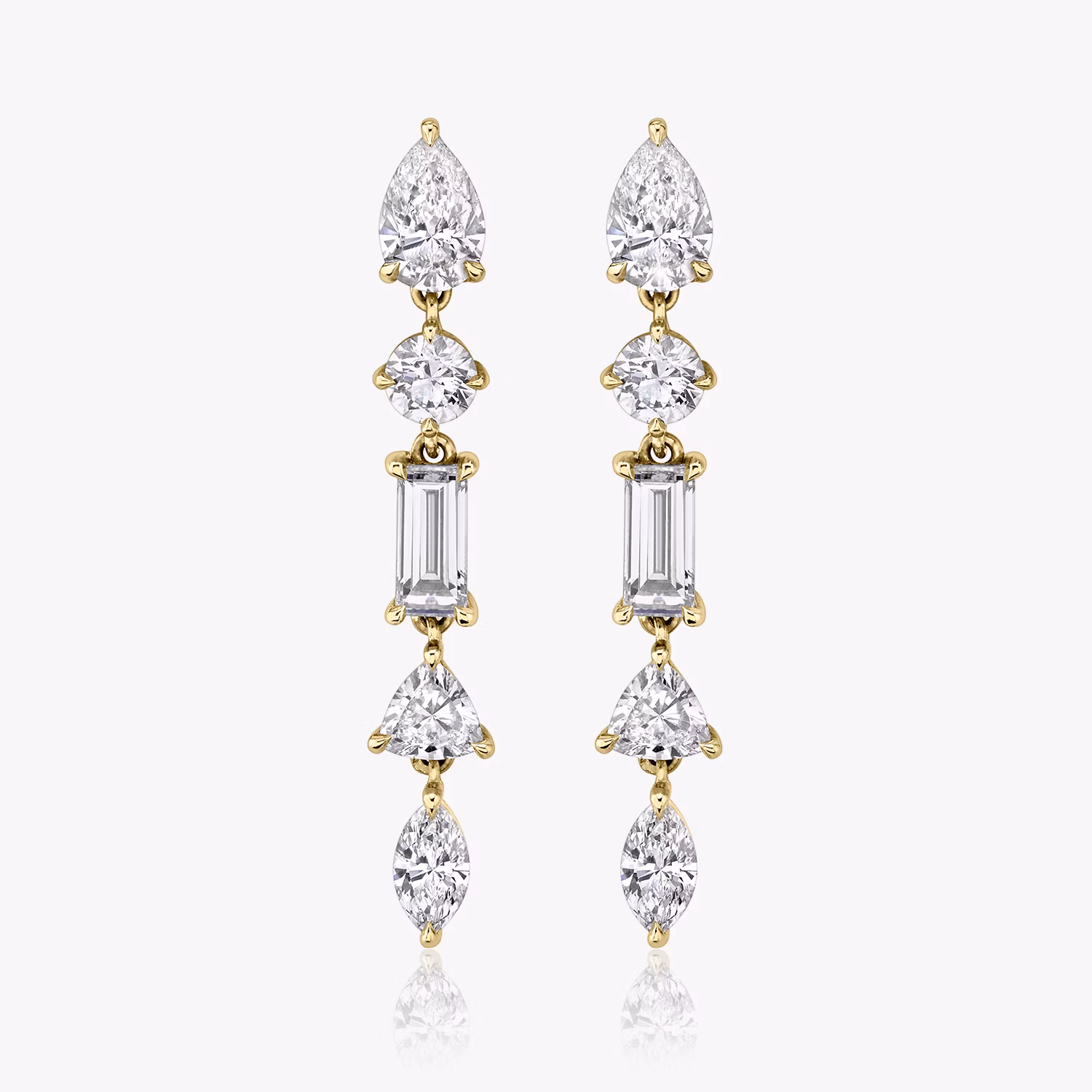 Mixed Drop Earrings