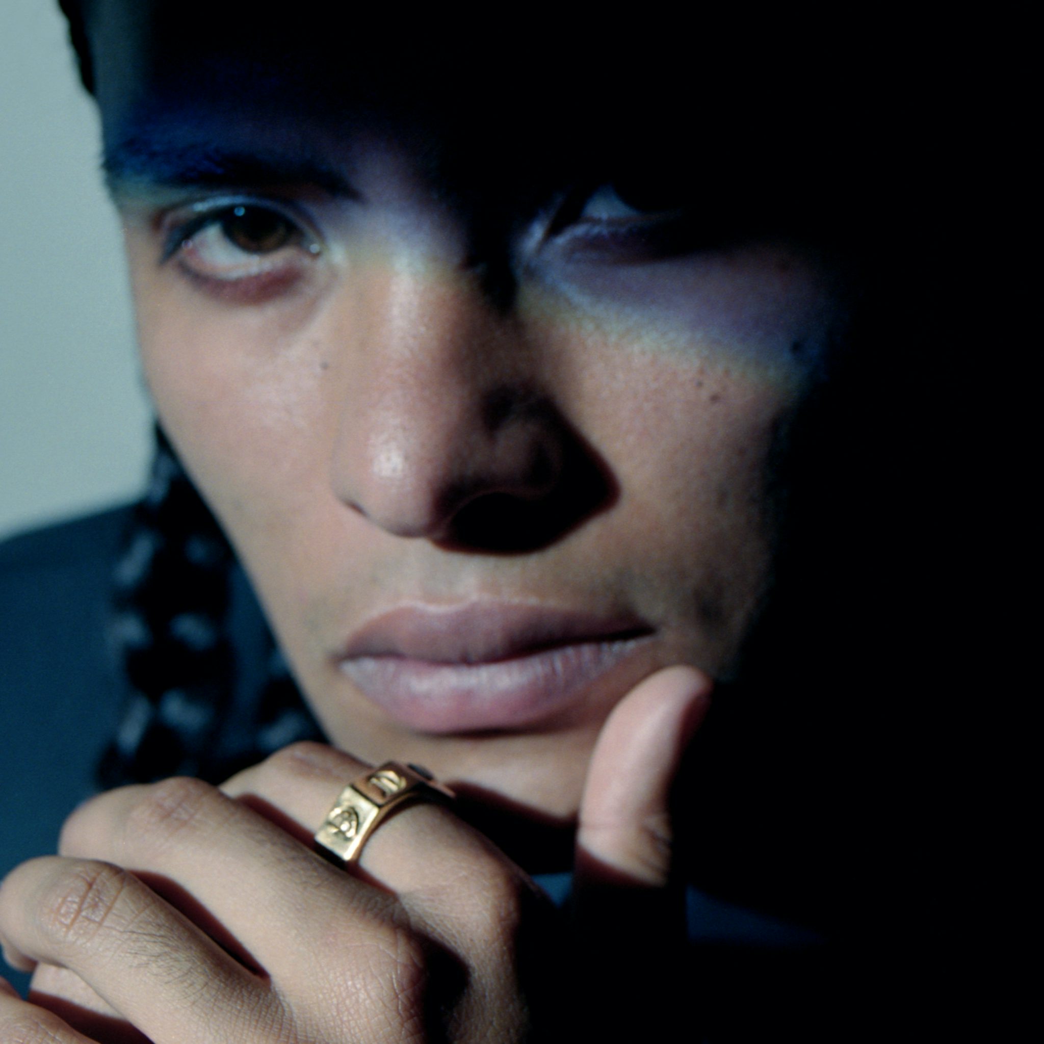 Contract Ring | Half Moon | 14k | Yellow Gold