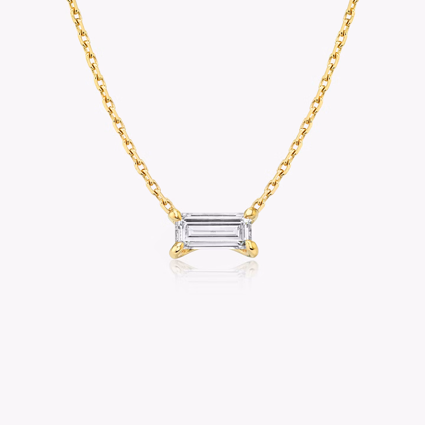 Baguette Halskette Baguette | Yellow Gold