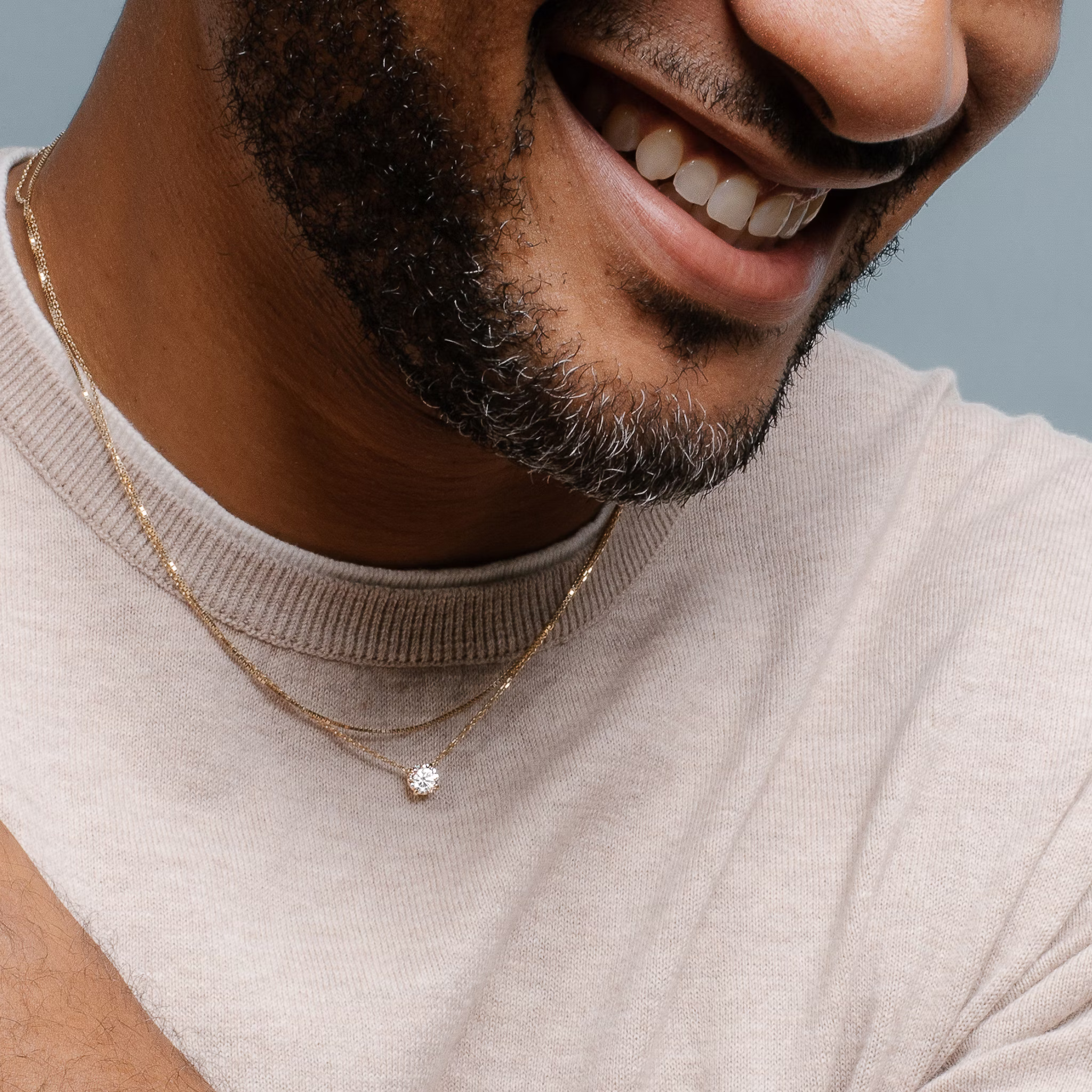 Collar Solitario VRAI | Brillante | 14k | Oro amarillo | diamondColor: near-colorless | caratWeight: 1.0ct