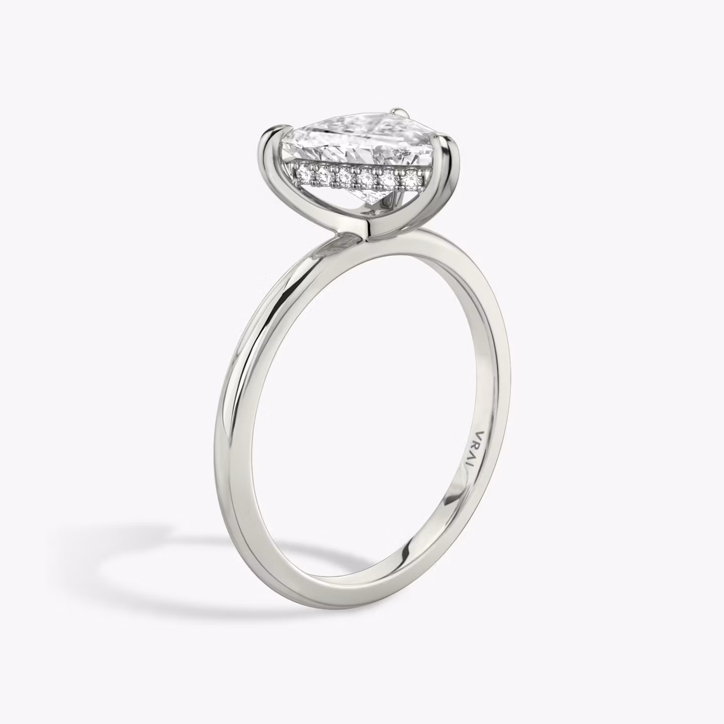 The Classic Hidden Halo Trillion | Platinum