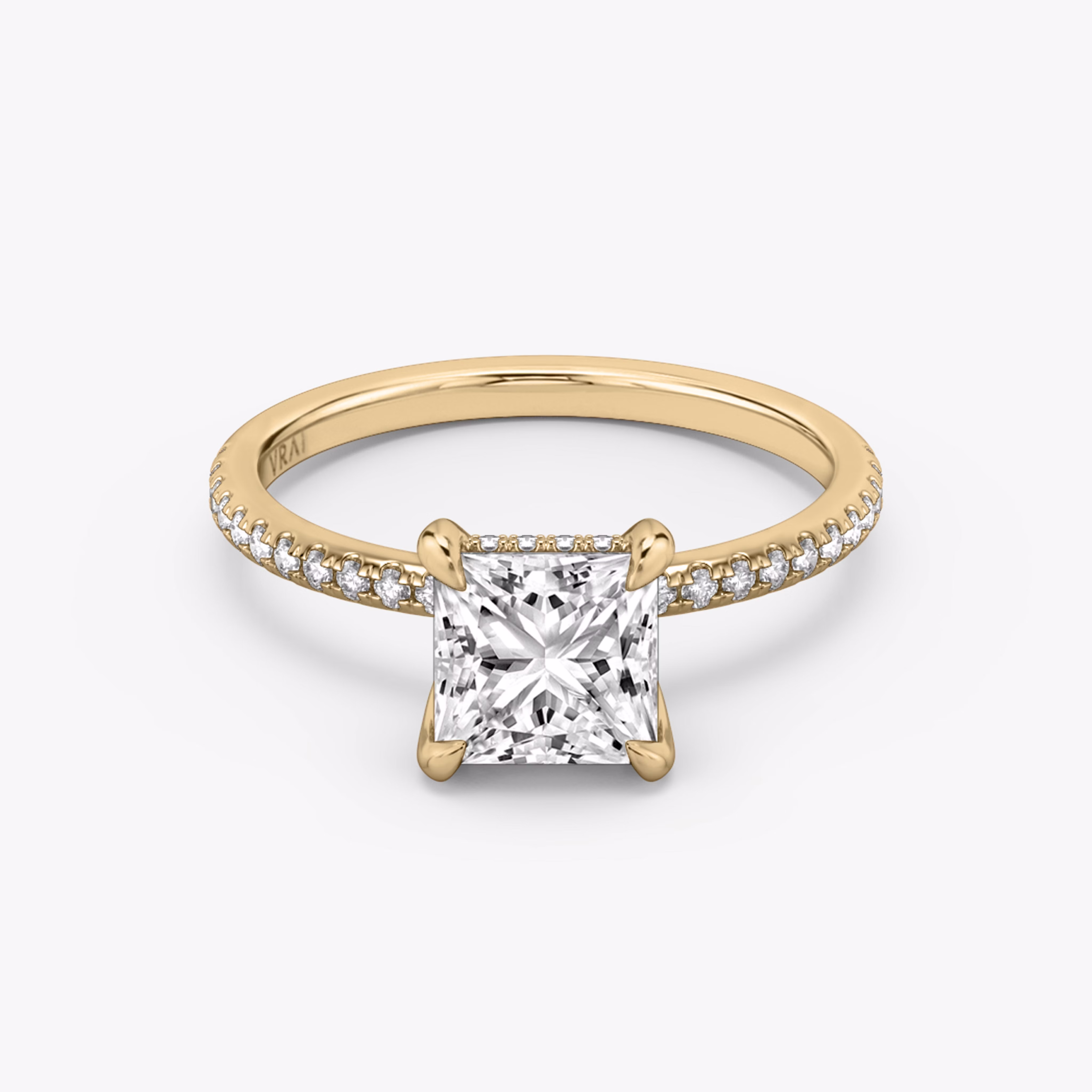 Princess cut Square Diamond Ring