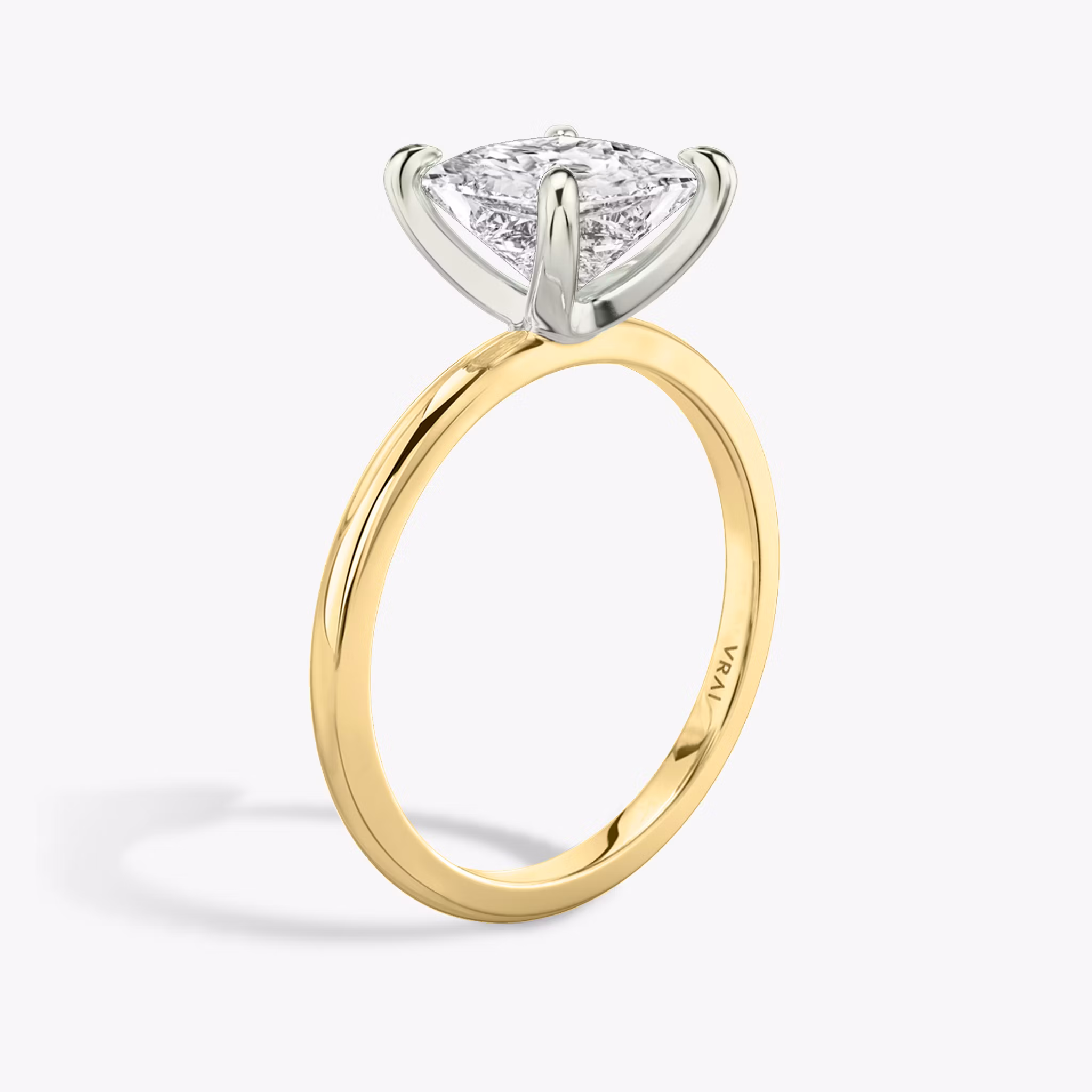 The Classic Princess | 18K Yellow Gold and Platinum