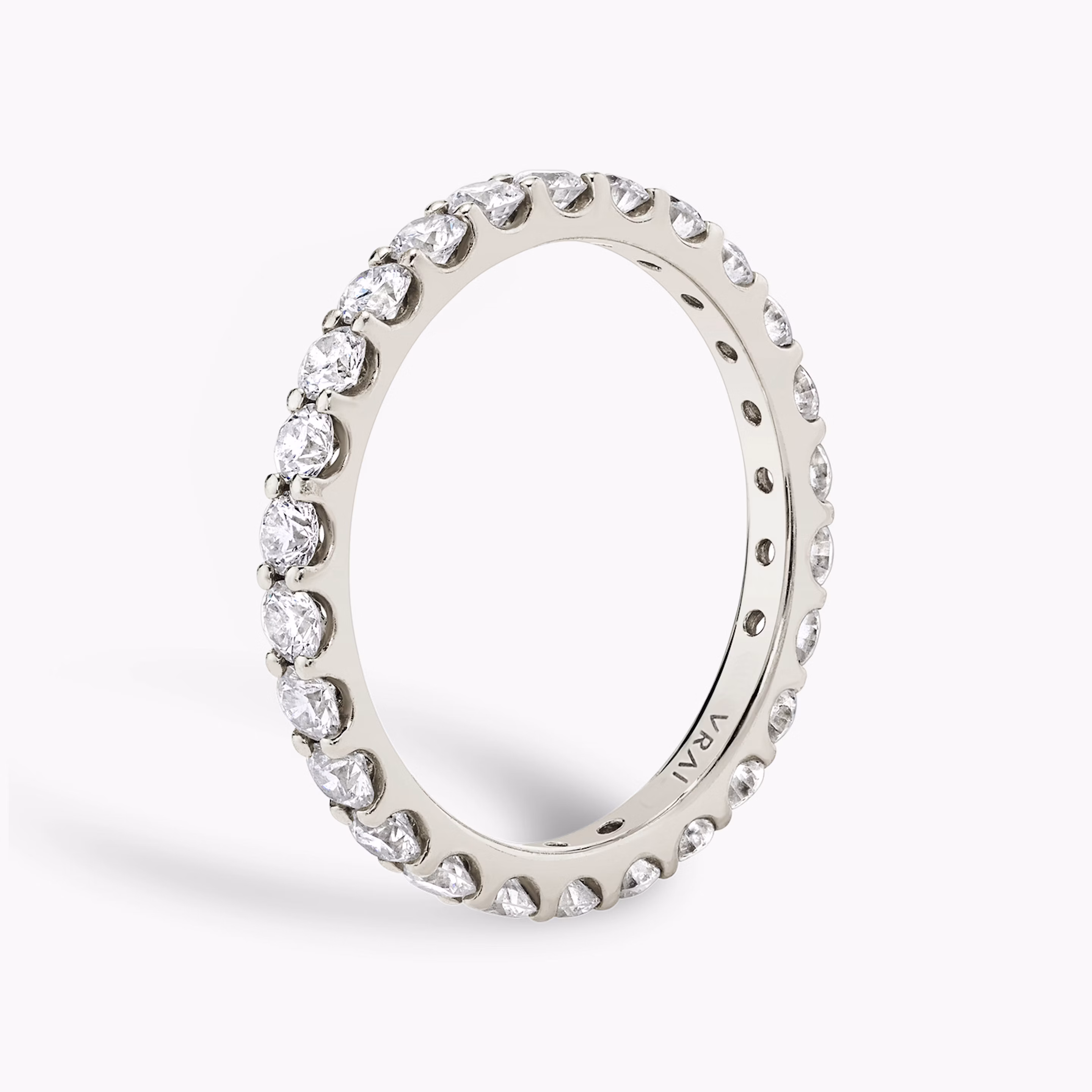 Petite Eternity Band in Platinum