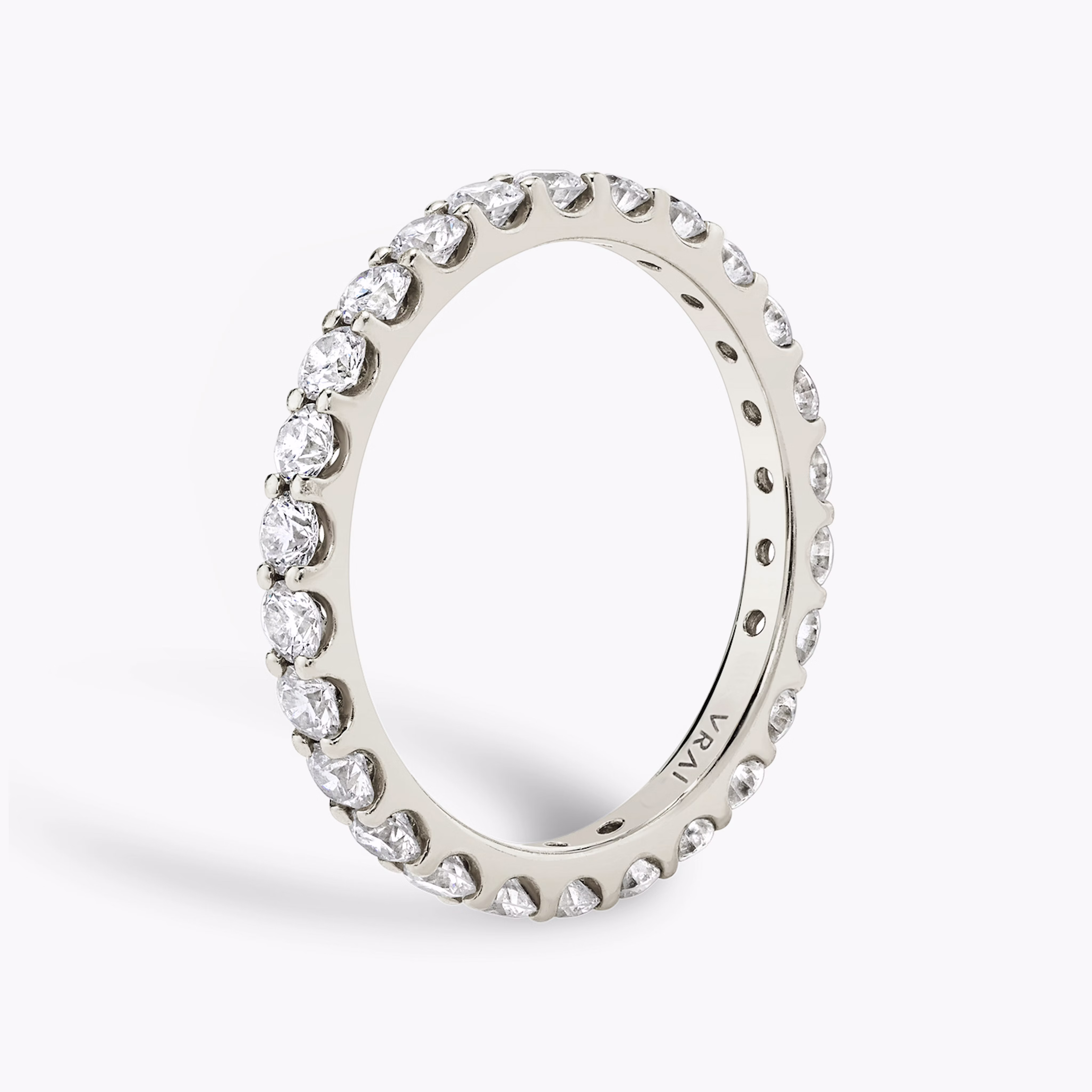 Petite Eternity Band in Platinum