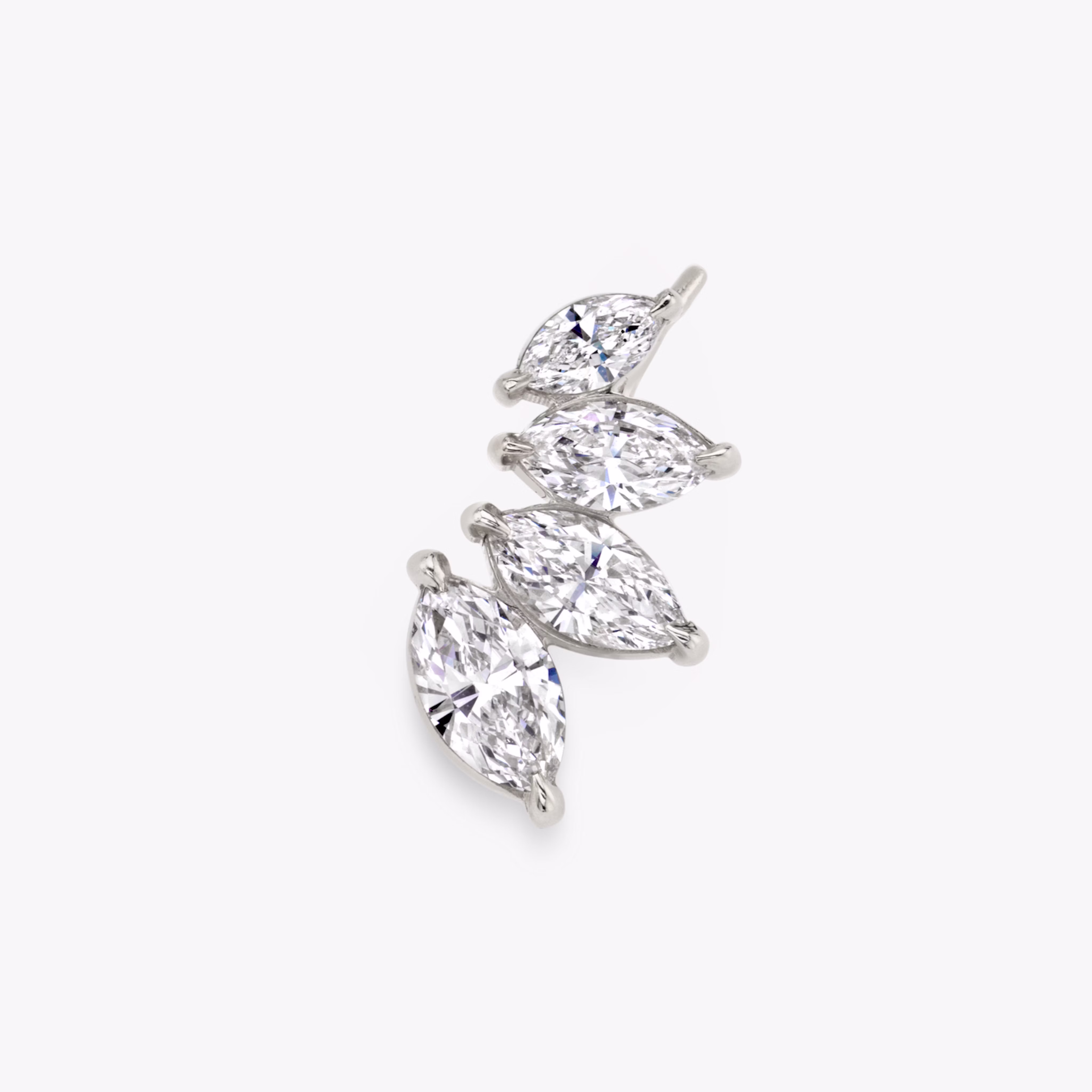 Marquise Ear Climber