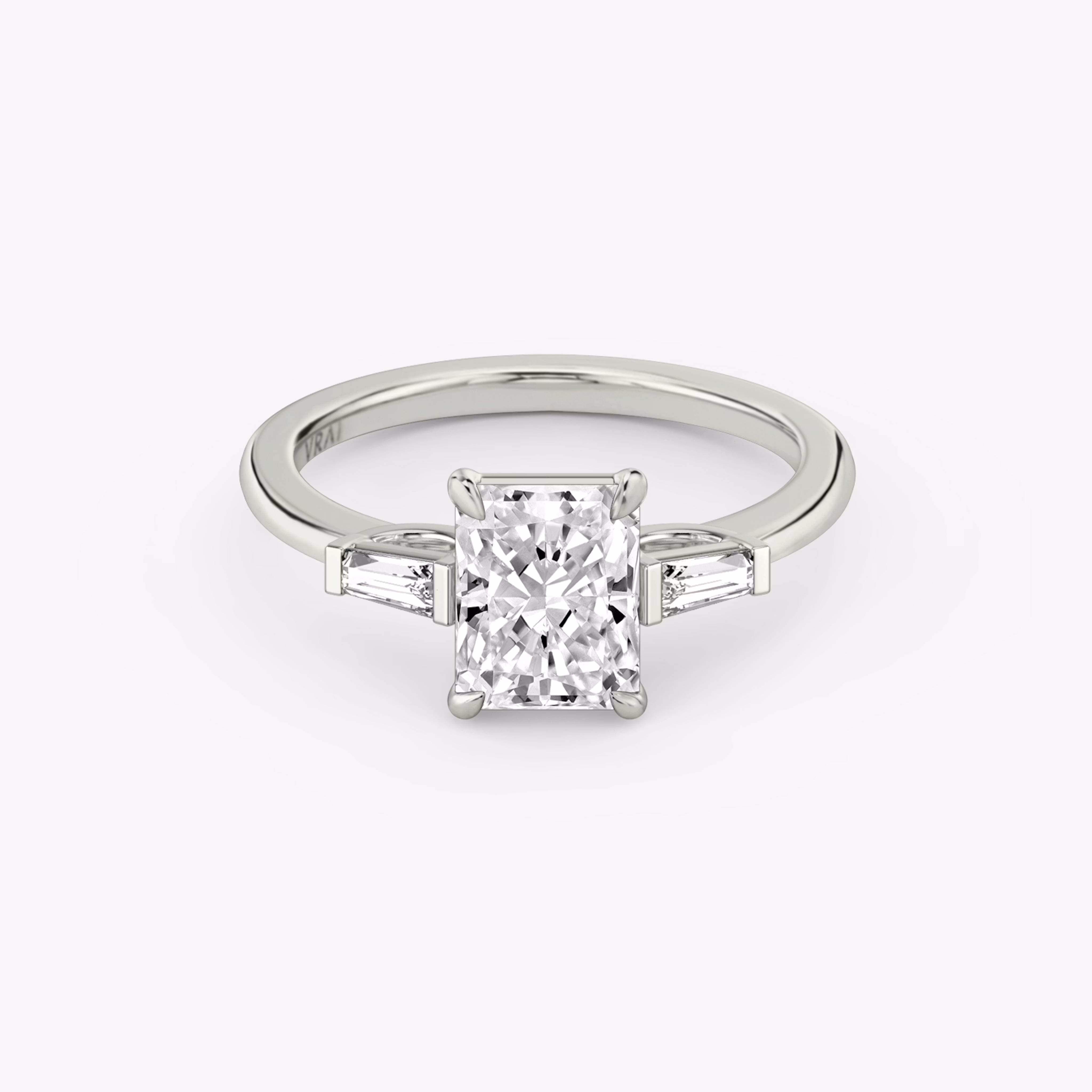 Radiant Baguette Diamond Ring