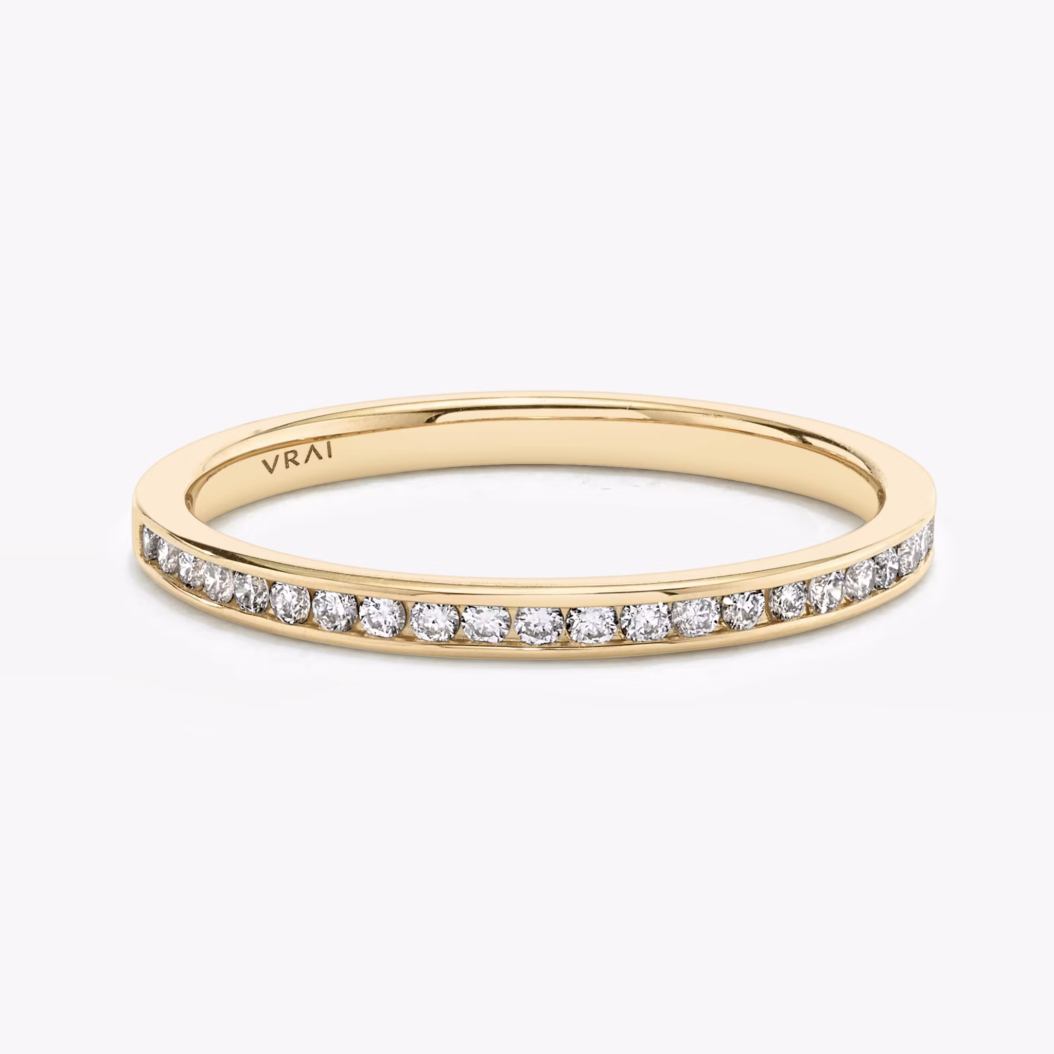 The Devotion Band Round Brilliant | Rose Gold