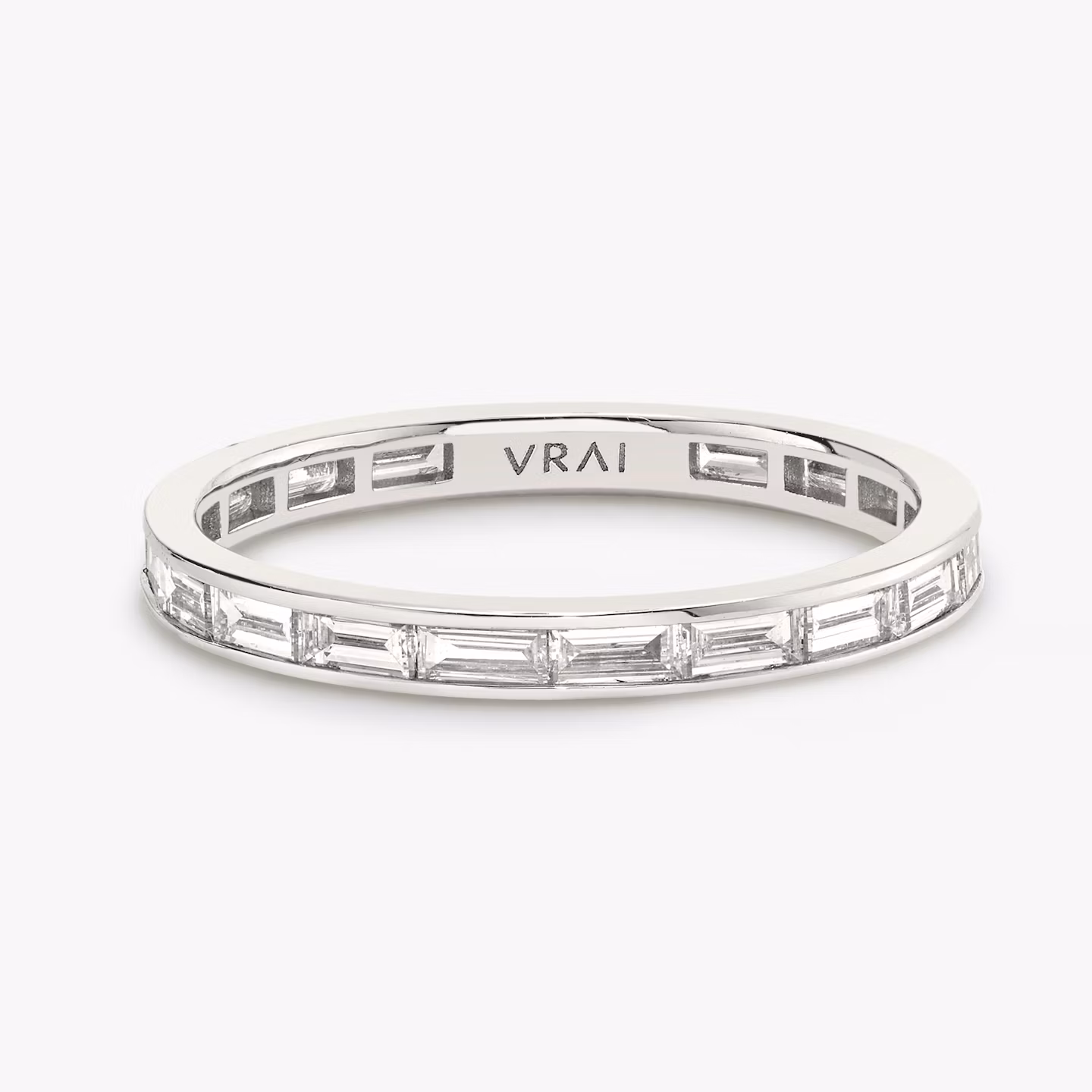 The Devotion Band Baguette | Platinum