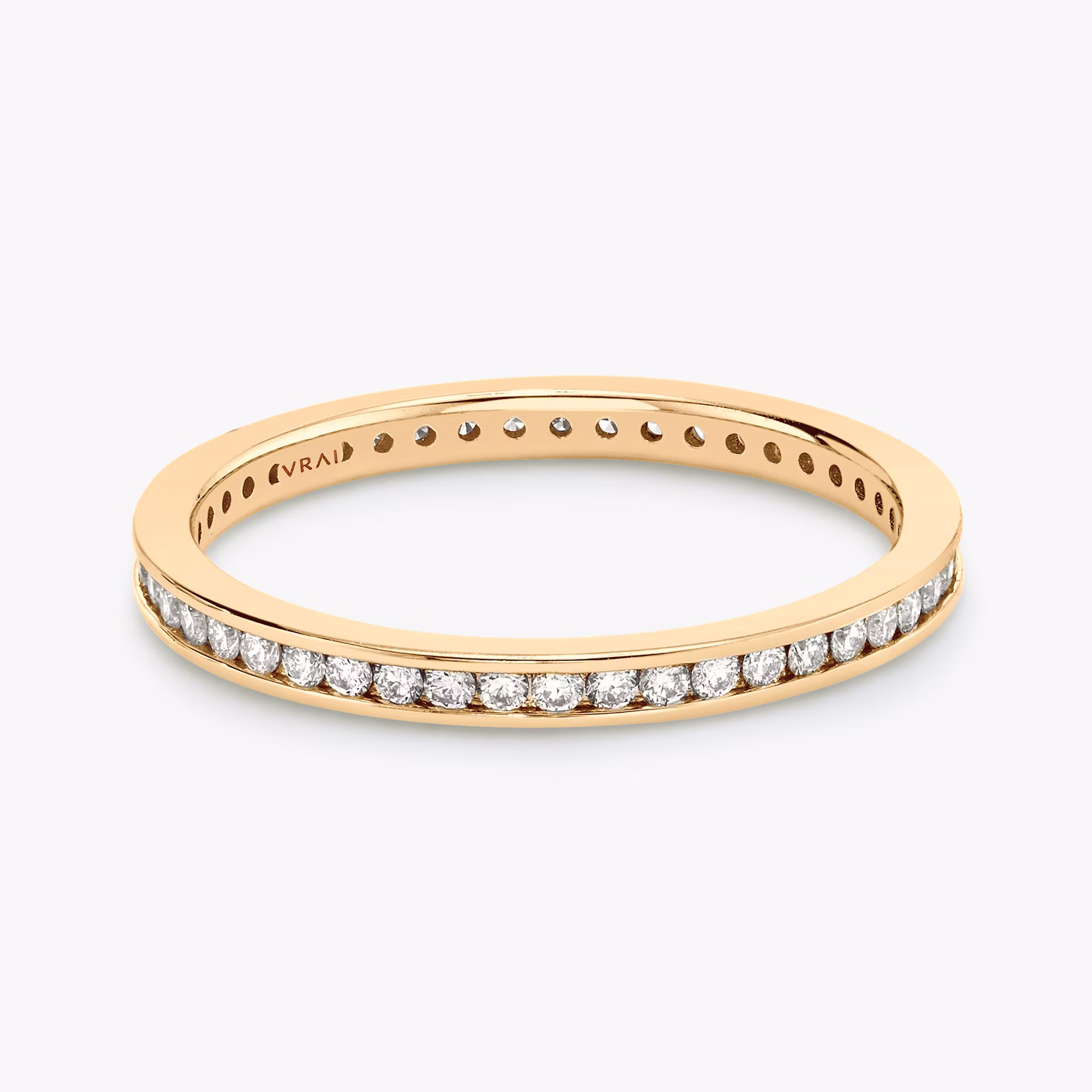 The Devotion Band Round Brilliant | Rose Gold