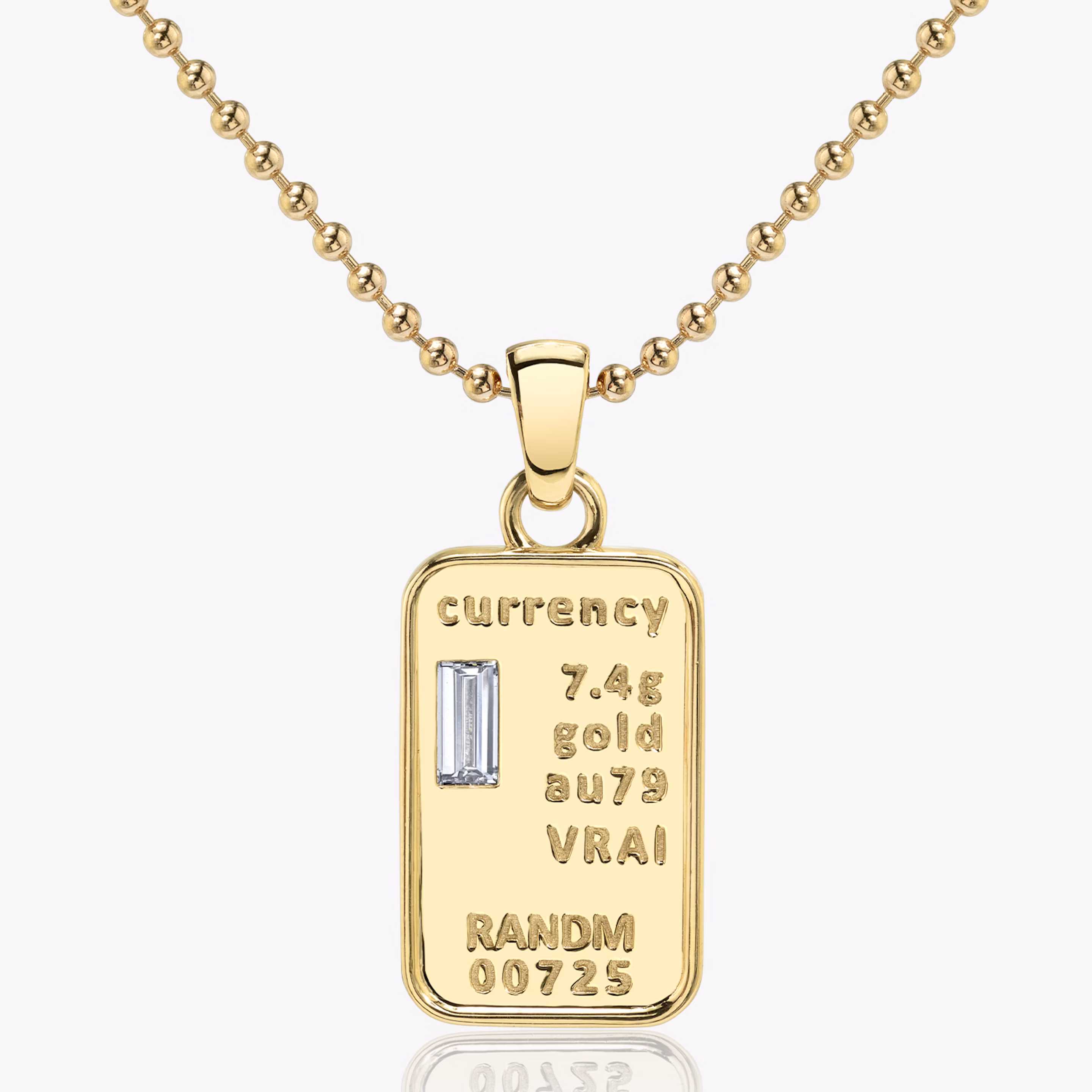 Currency Necklace