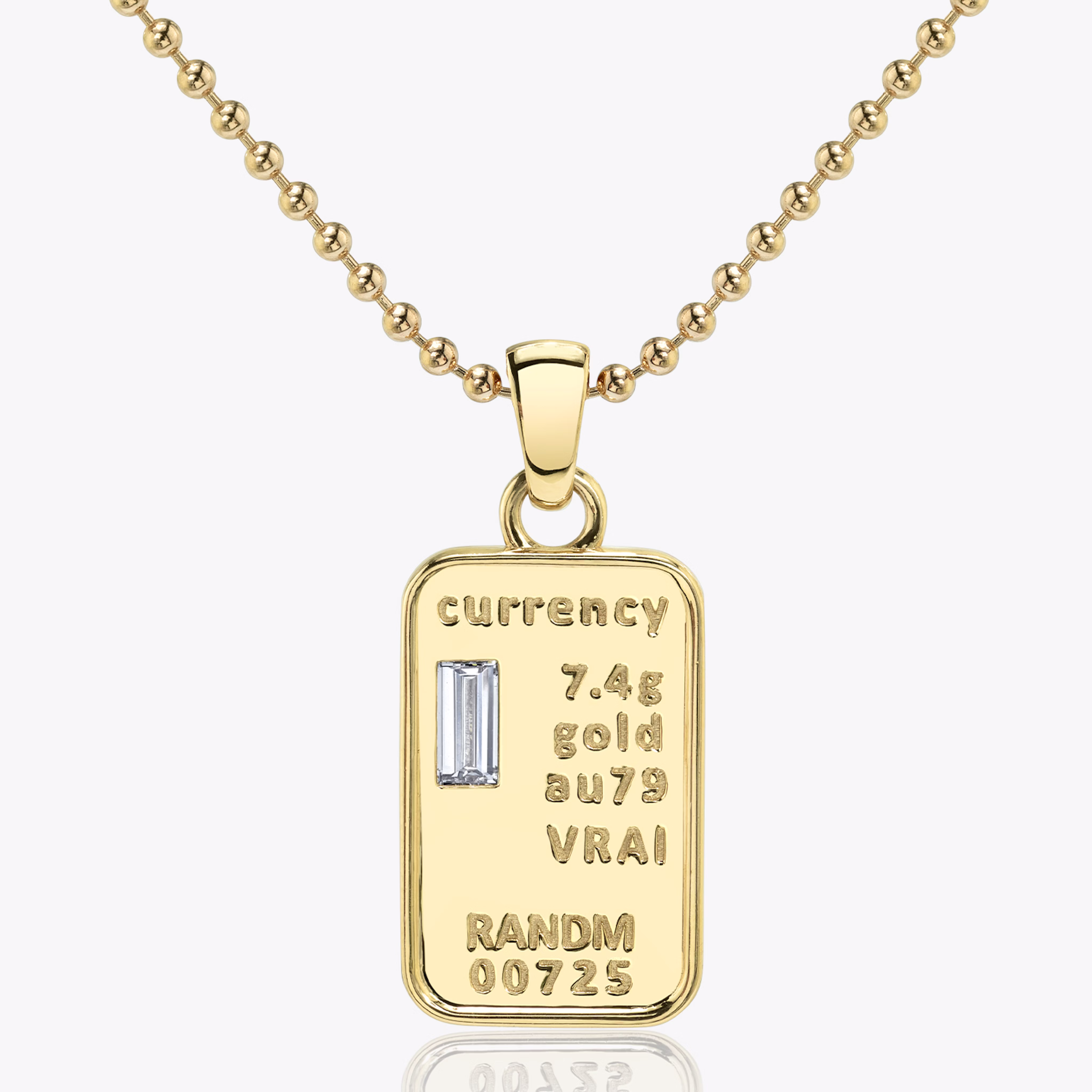 Currency Necklace