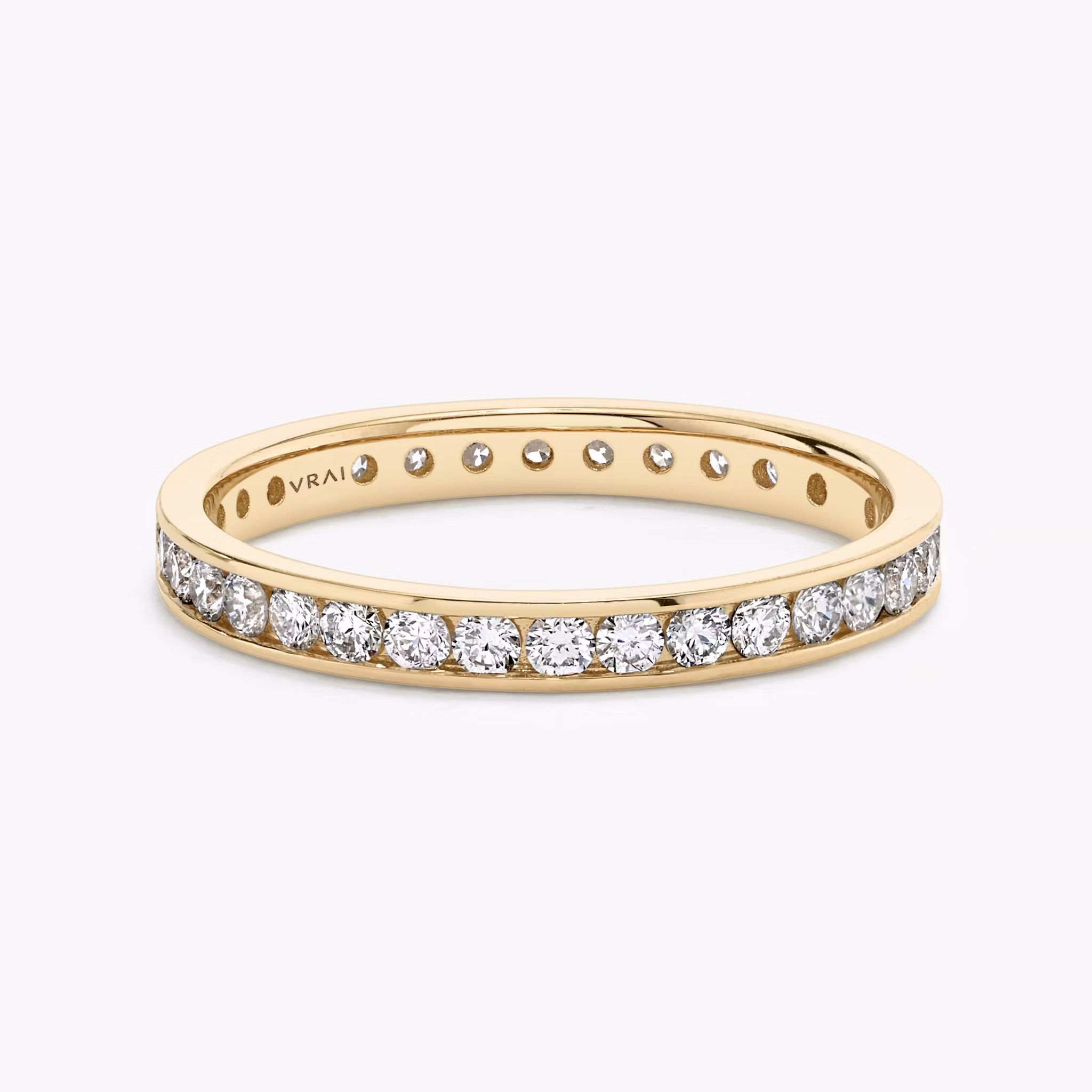 The Devotion Band Round Brilliant | Rose Gold
