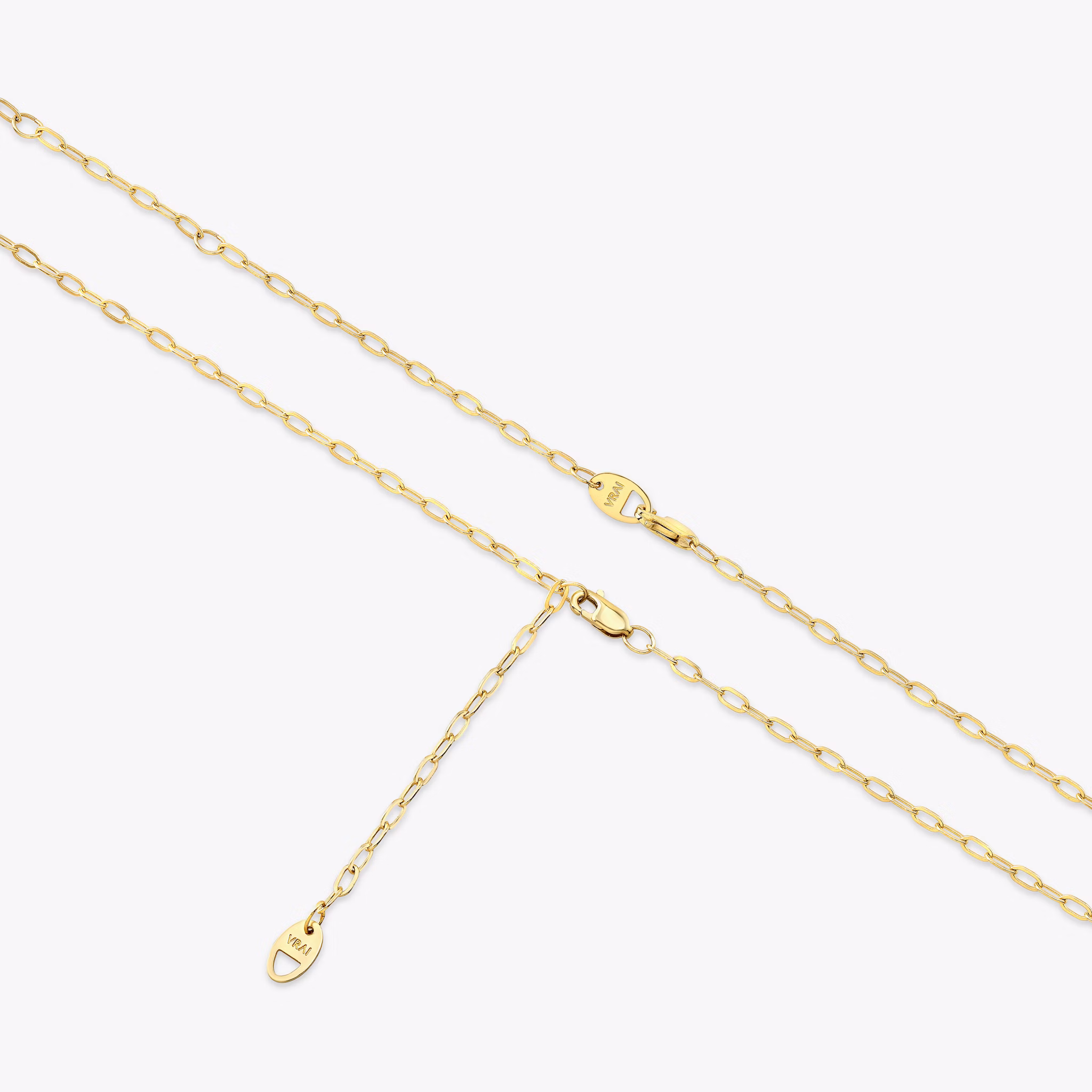 VRAI Solitaire Star Pendant | 18k | Yellow Gold | chainLength: 18-20