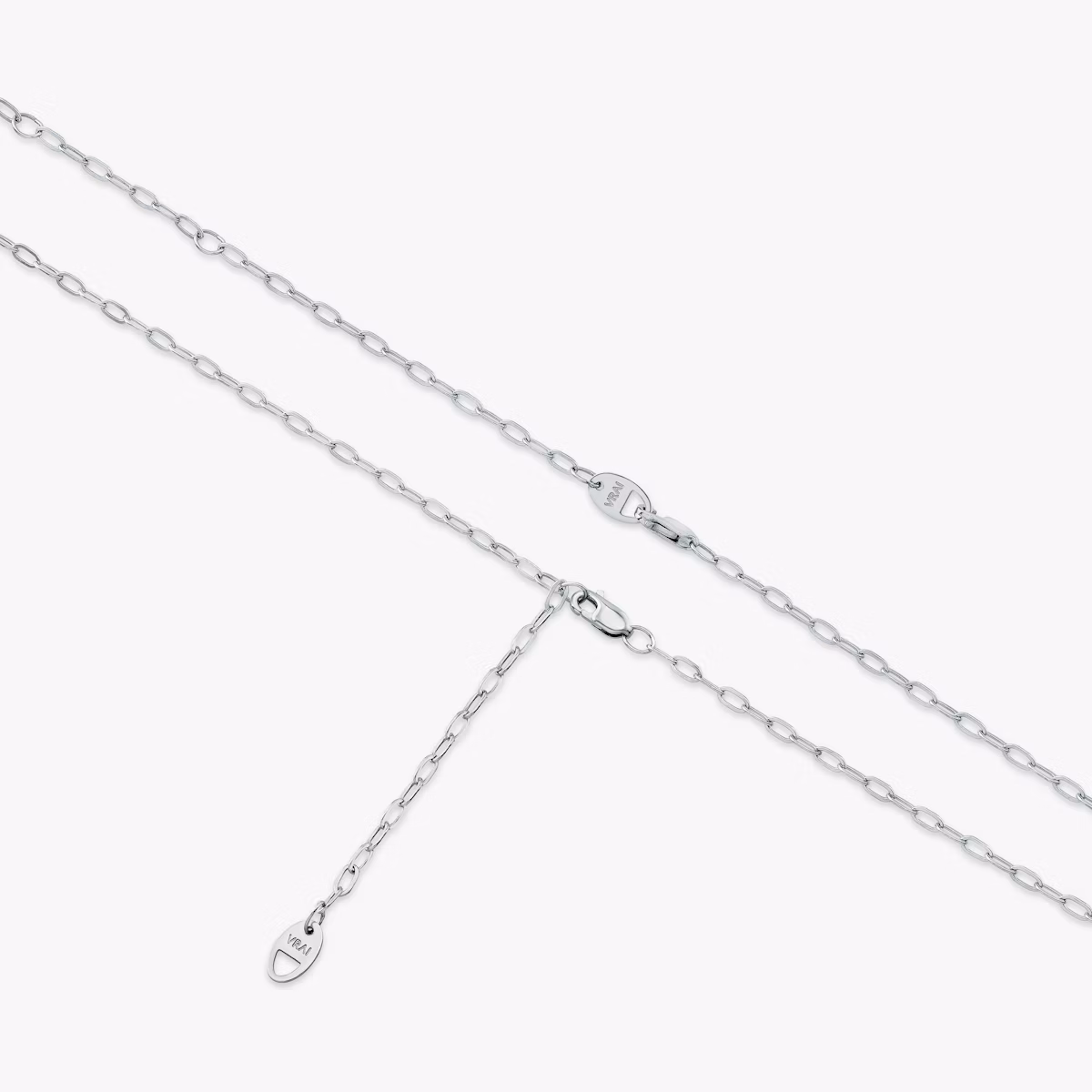 VRAI Solitaire Star Pendant | 18k | White Gold | chainLength: 18-20