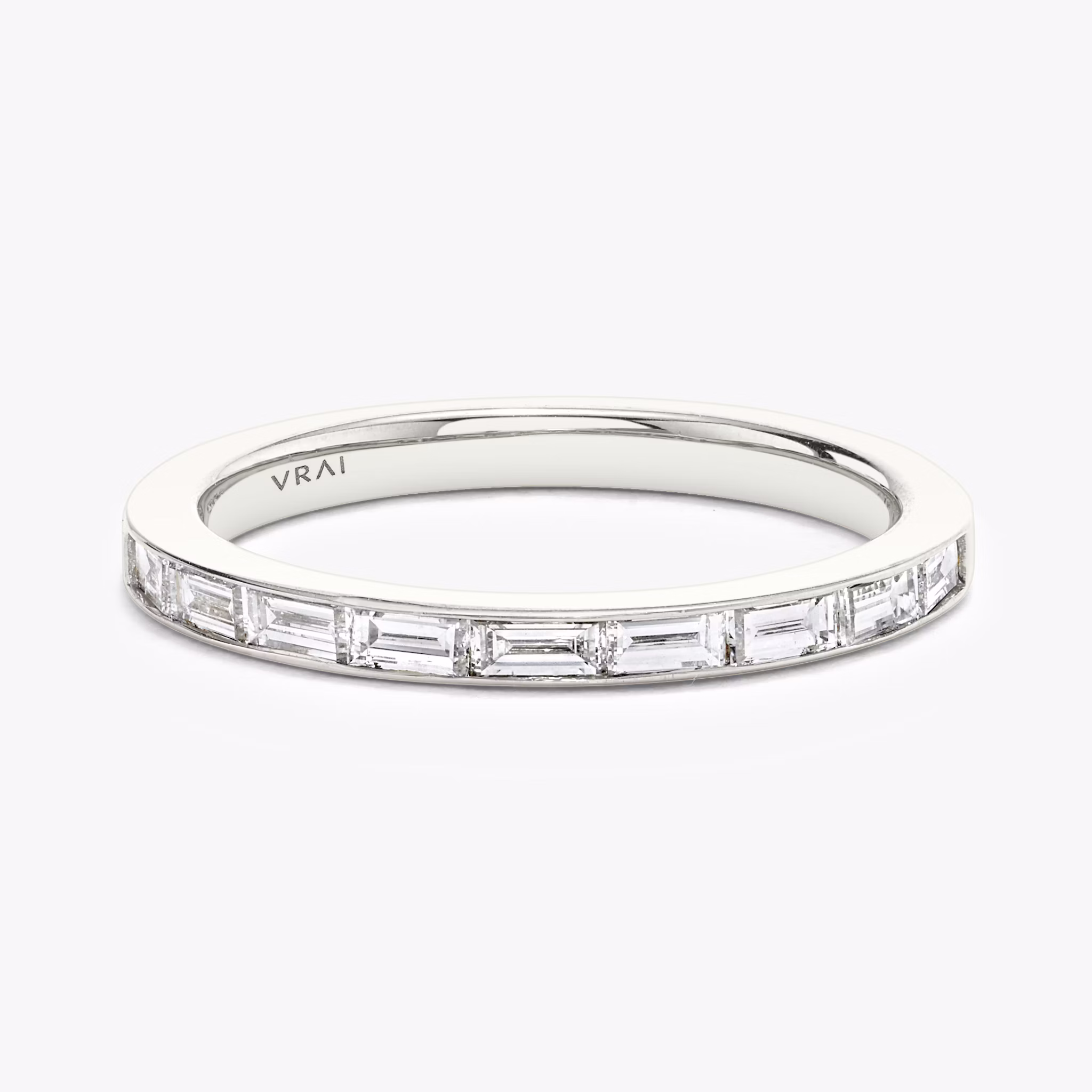 The Devotion Band in platinum or white gold.