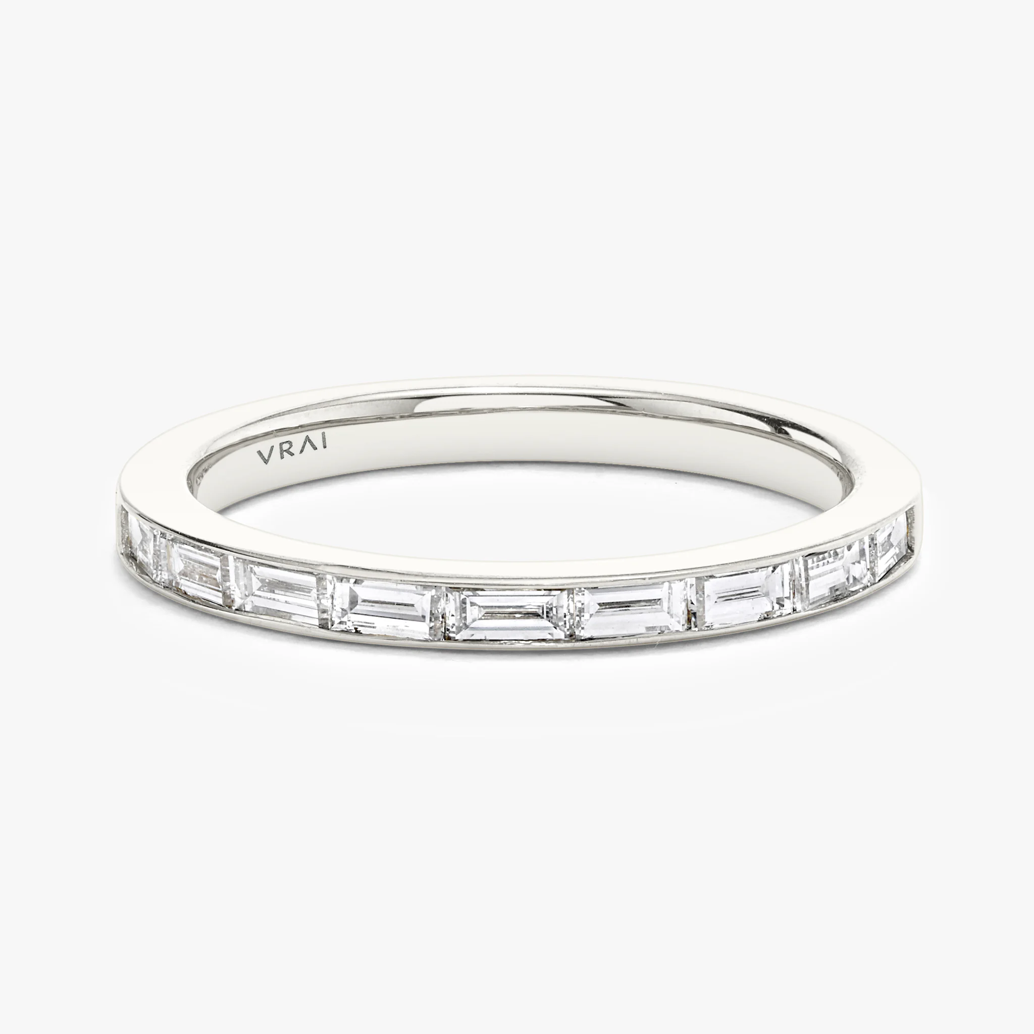 The Devotion Band in platinum or white gold.