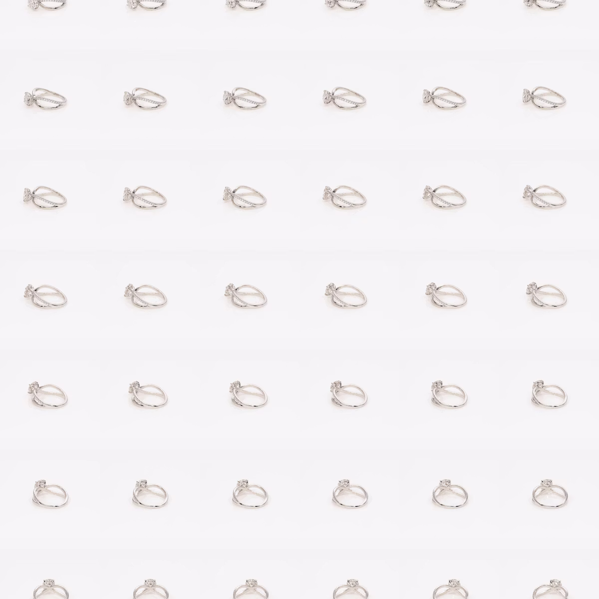 Duet | Rund | 18k | Gelbgold | bandAccent: Mit Pavé-Besatz | caratWeight: other | diamondOrientation: vertical