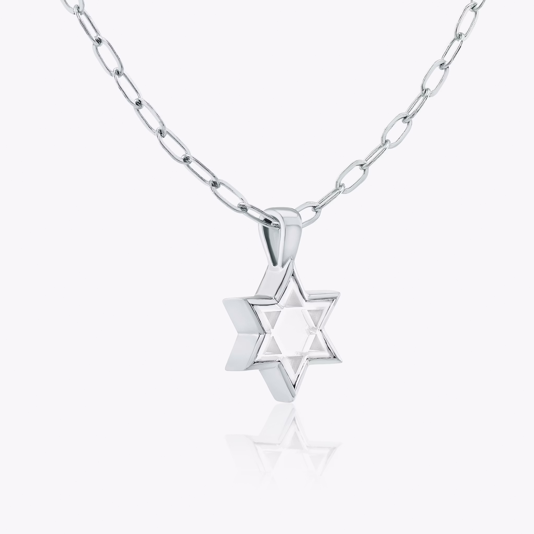 VRAI Solitaire Star Pendant | Platinum | chainLength: 18-20