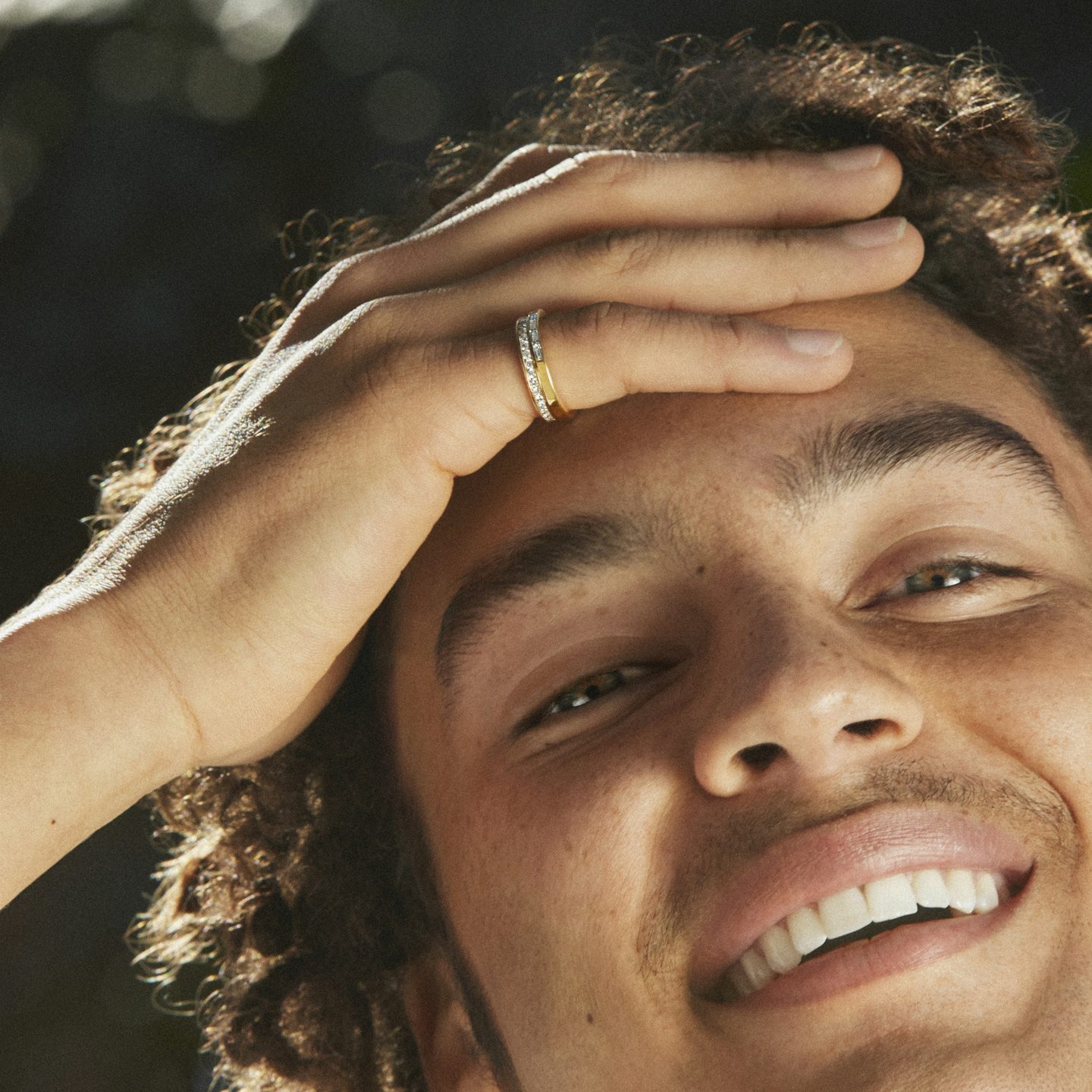 The Devotion Band | Baguette | 18k | Yellow Gold | bandStyle: full | bandVersion: large