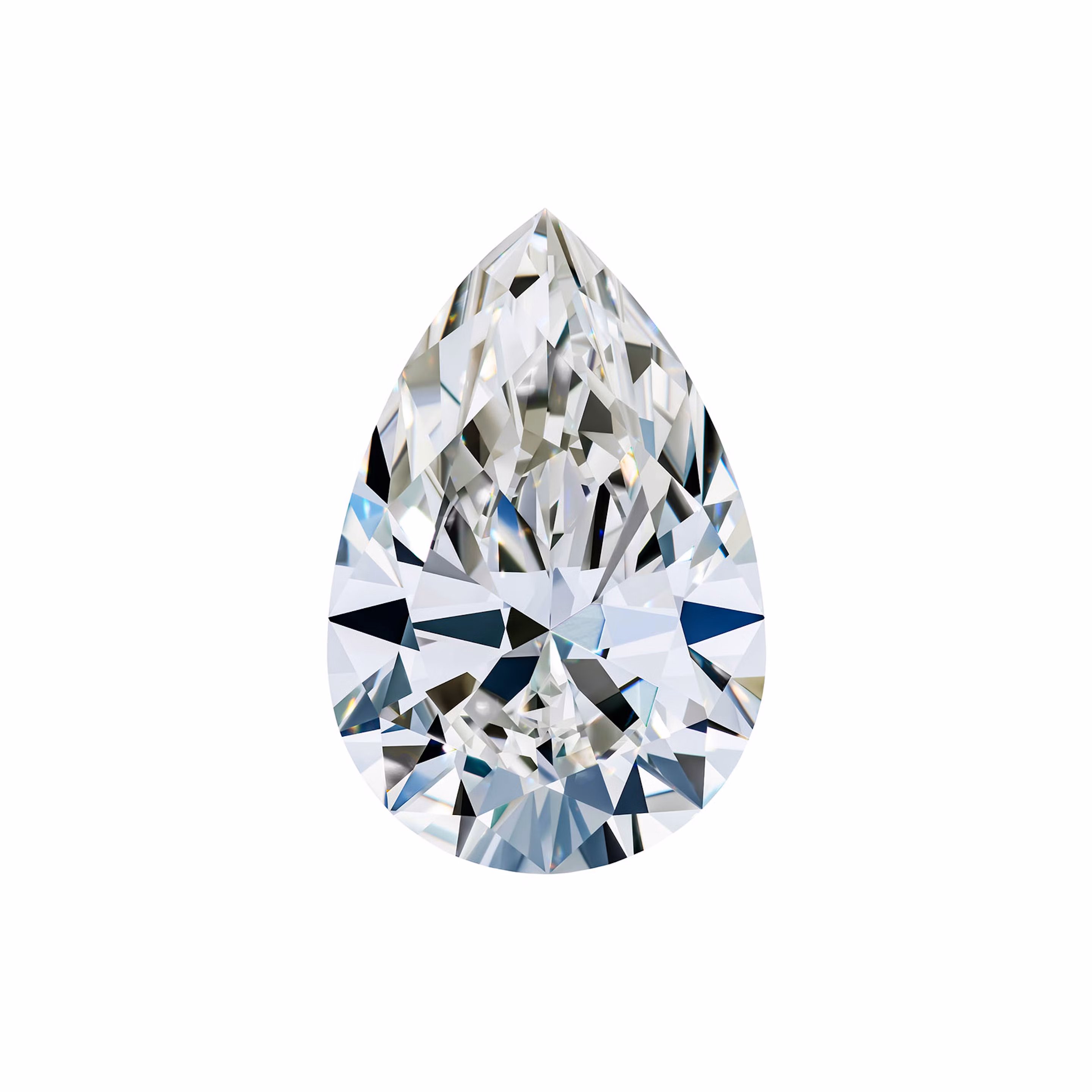 2 Carat Pear Shaped Diamonds