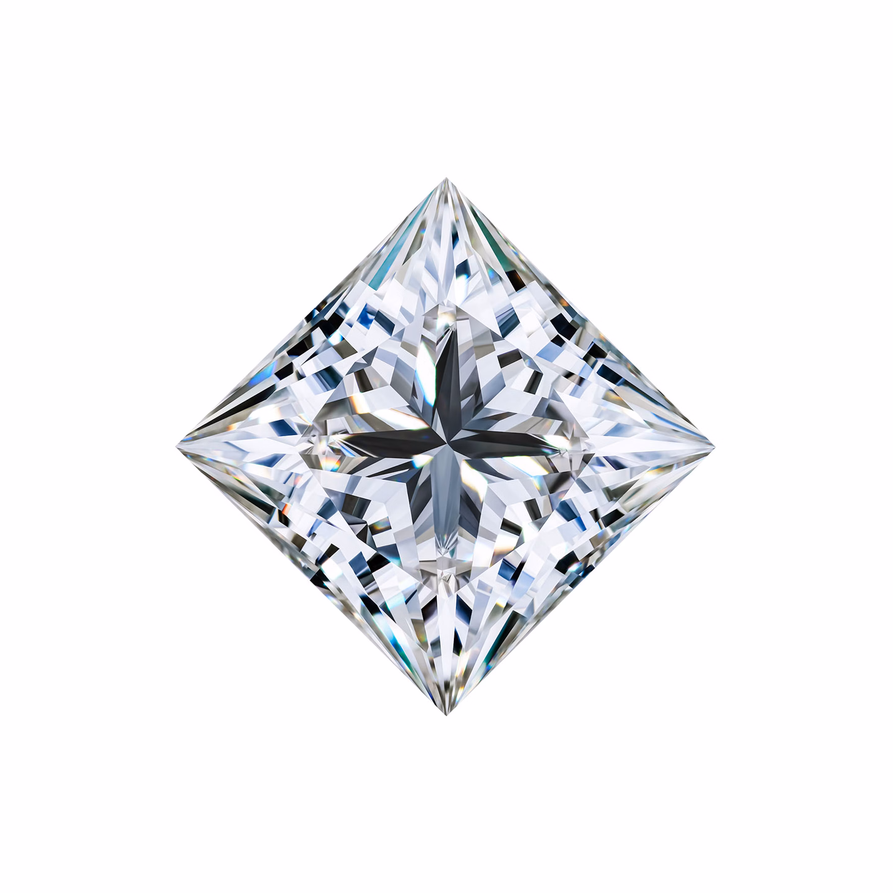 2 Carat Princess Cut Diamonds
